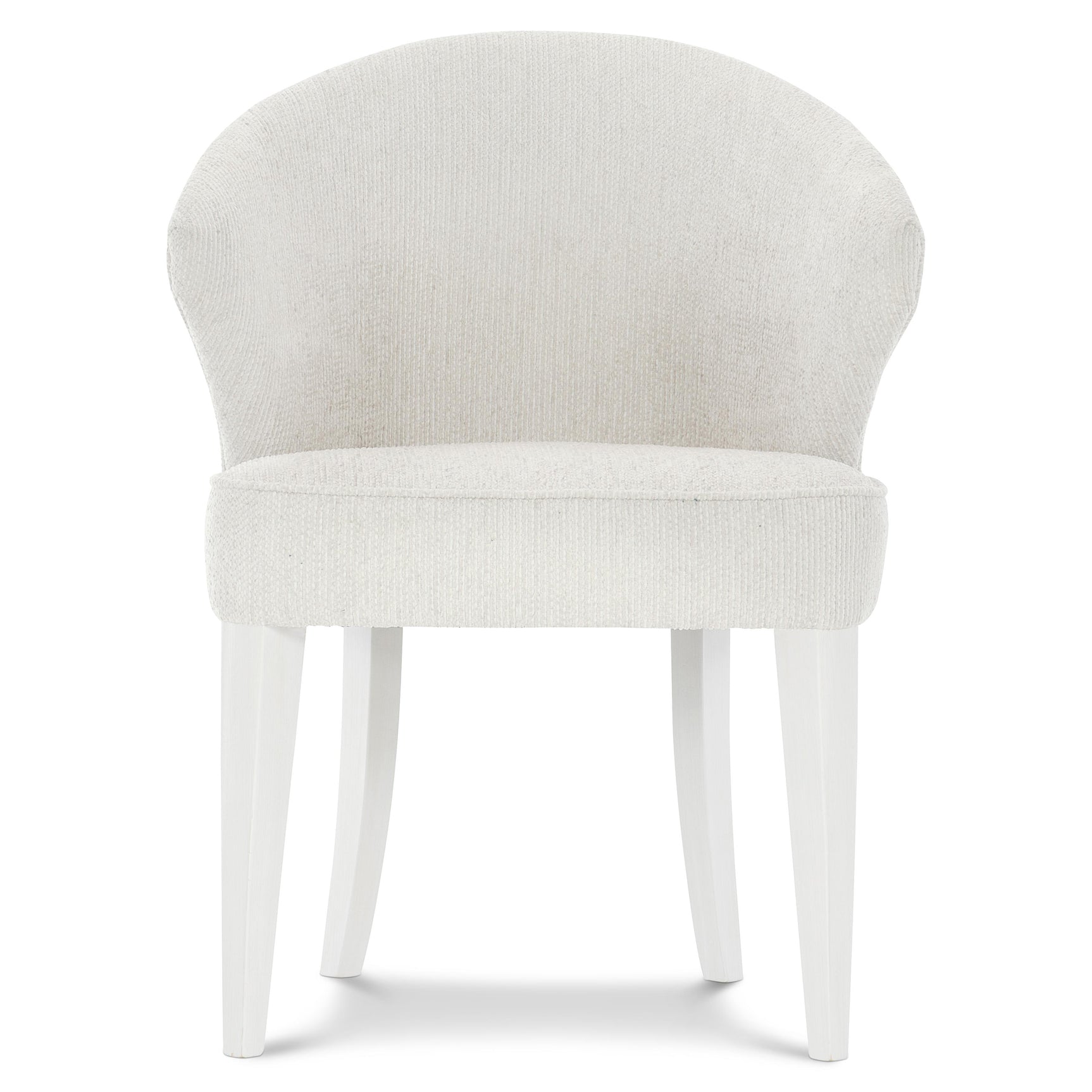 Silhouette Eggshell/Greige Arm Chair - Ornate Home