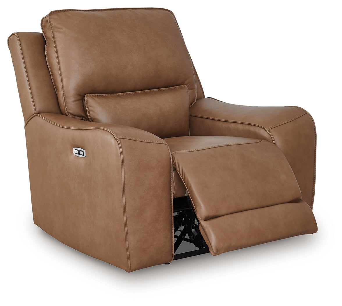 Silverbrooke Caramel Power Recliner - Ornate Home
