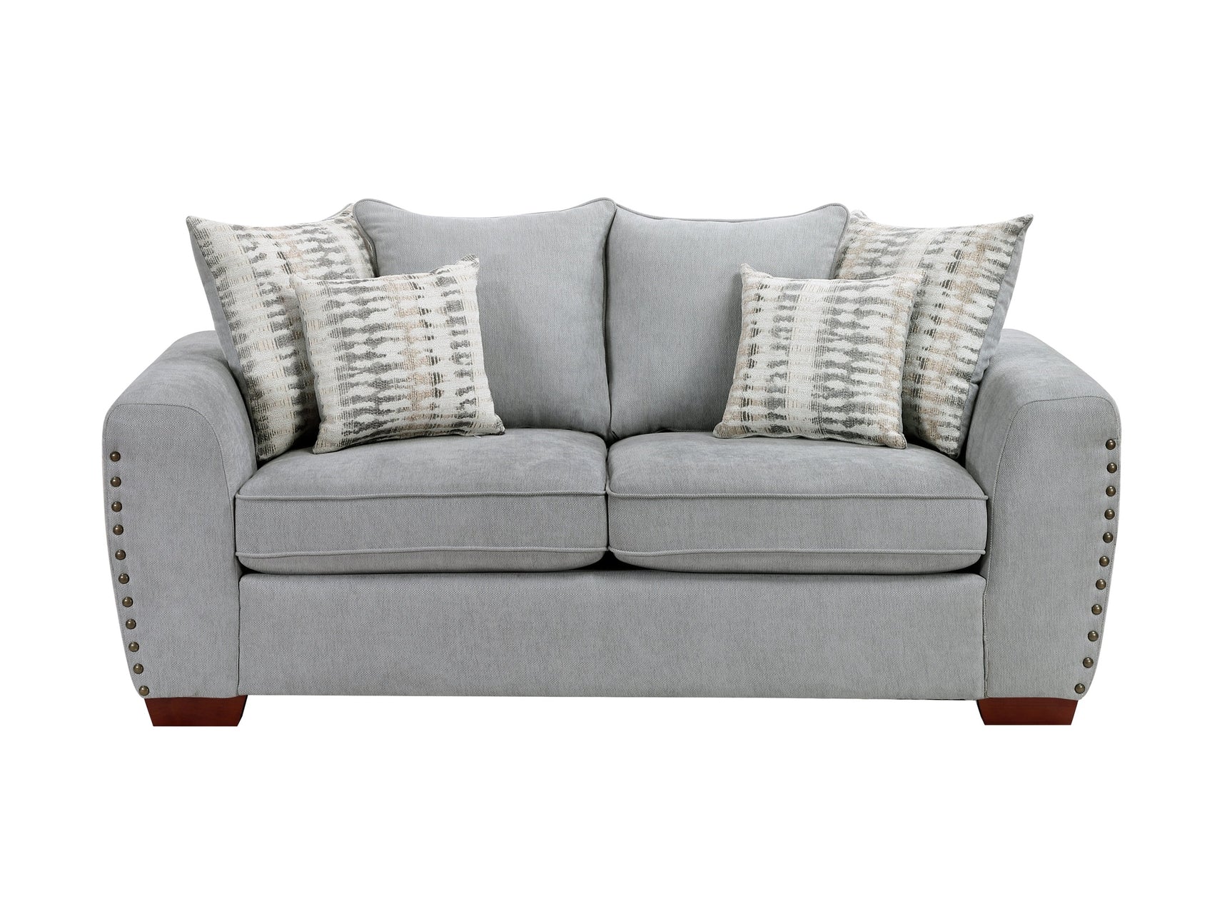 Silverthorne Gray Loveseat - Ornate Home