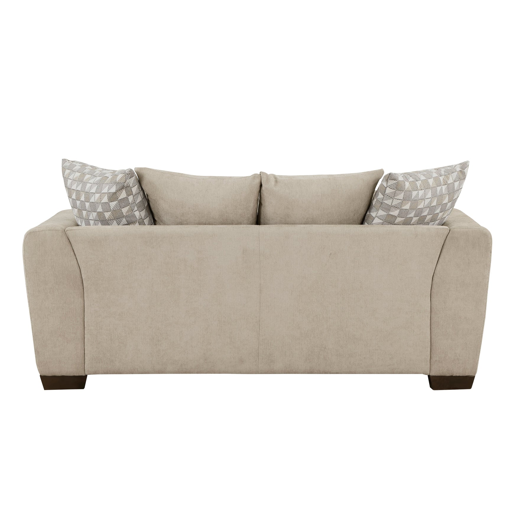 Silverthorne Light Brown Loveseat - Ornate Home