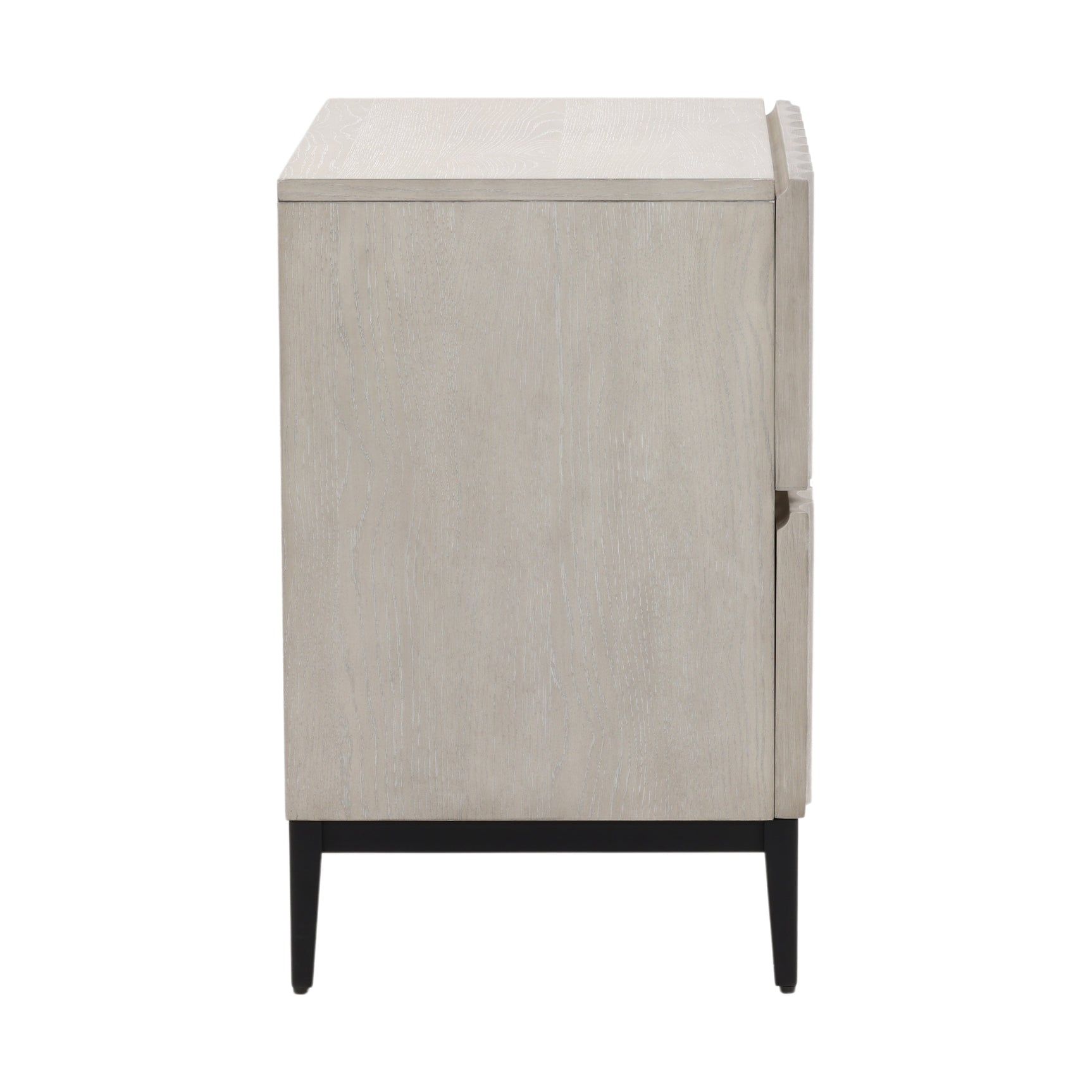 Silvia Light Gray Nightstand - Ornate Home