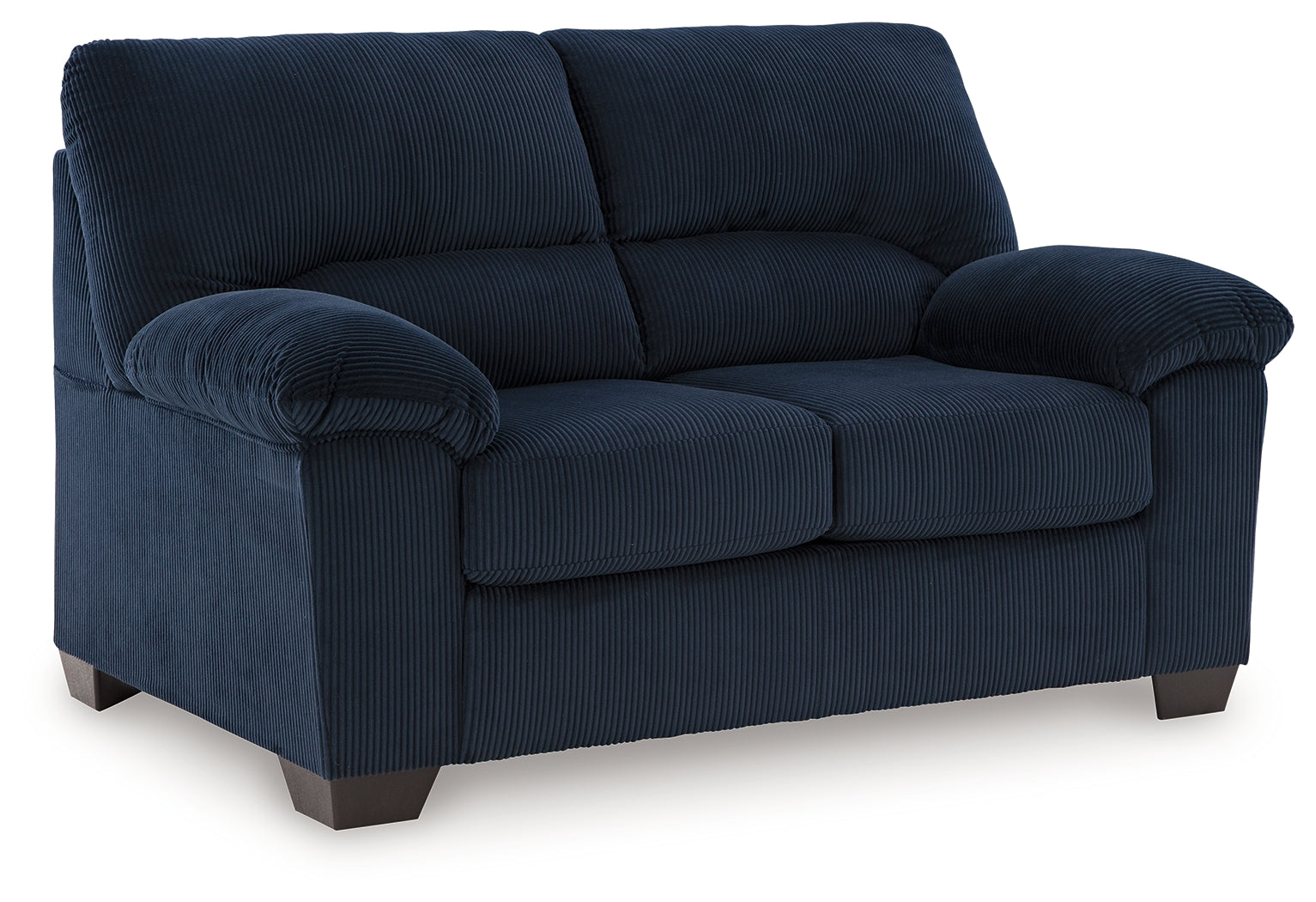 SimpleJoy Navy Loveseat (Online Special Price) - Ornate Home