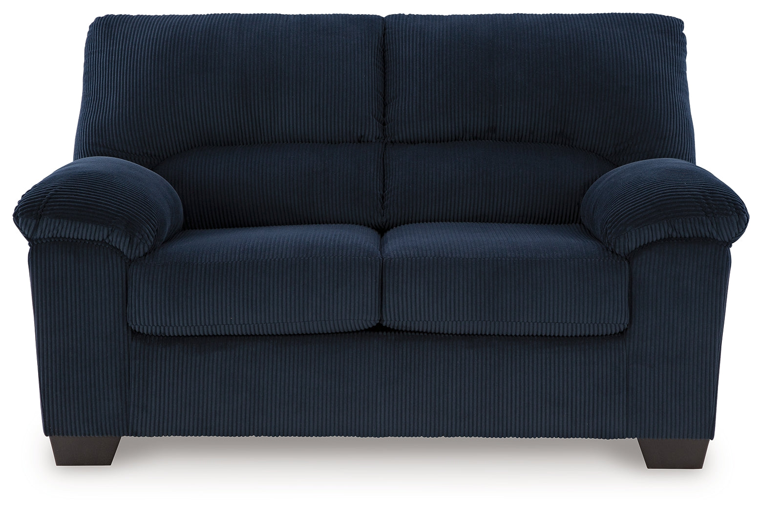 SimpleJoy Navy Loveseat - Ornate Home