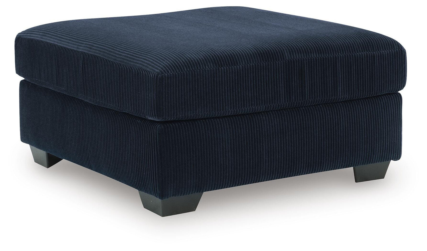 SimpleJoy Navy Oversized Accent Ottoman - Ornate Home