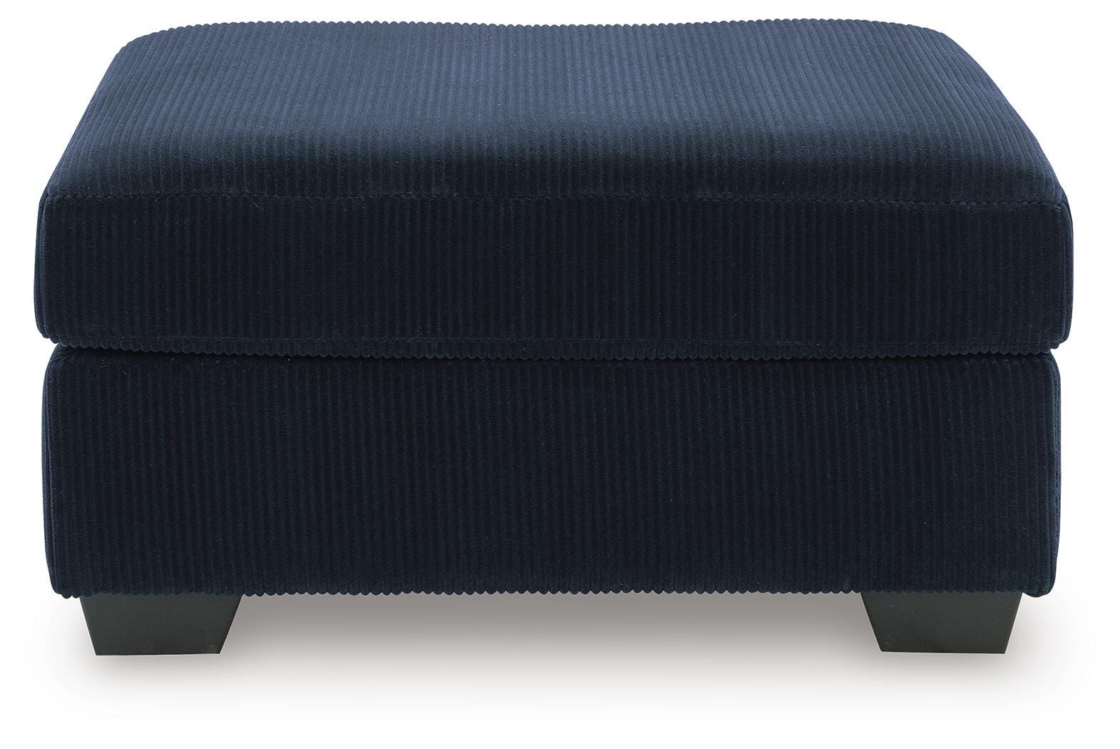 SimpleJoy Navy Oversized Accent Ottoman - Ornate Home