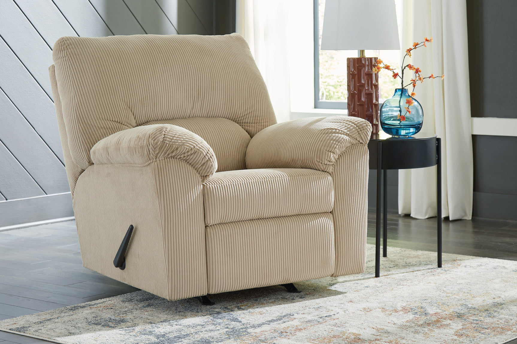 SimpleJoy Sand Rocker Recliner (Online Special Price) - Ornate Home
