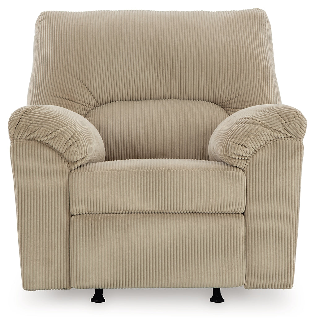 SimpleJoy Sand Rocker Recliner (Online Special Price) - Ornate Home
