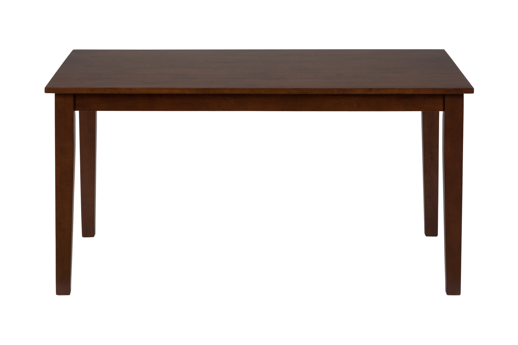 Simplicity Caramel Rect. Dining Table w/ 4 X-Back Chairs - Ornate Home