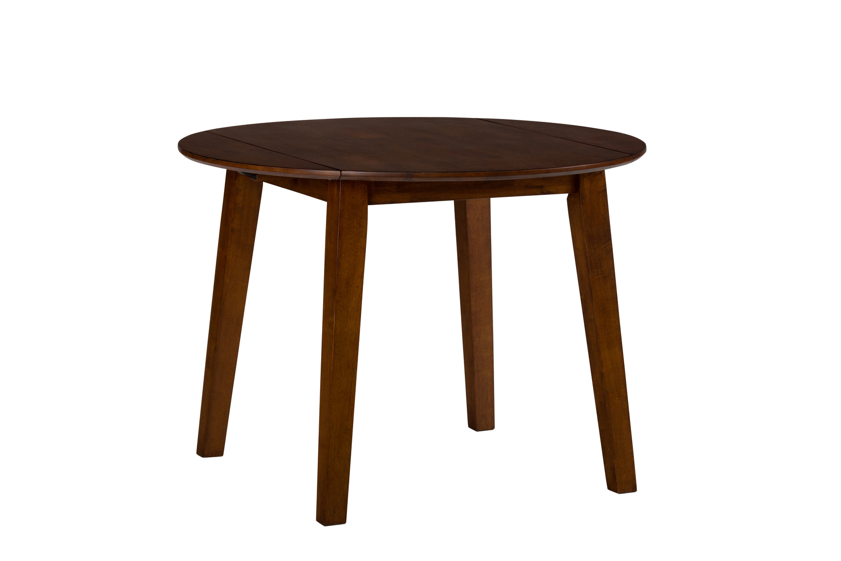 Simplicity Caramel Round Dropleaf Table - Ornate Home