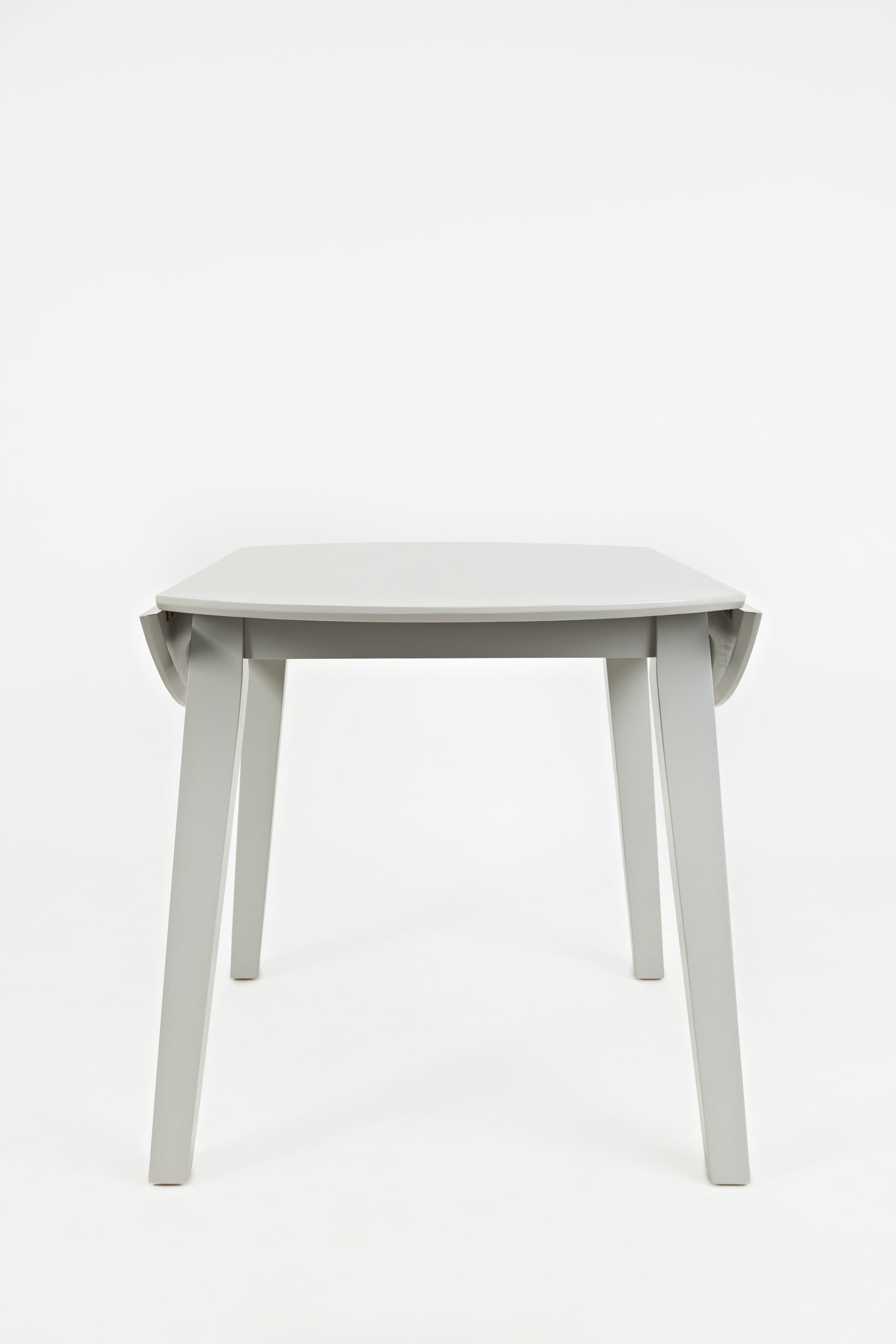 Simplicity Dove Round Dropleaf Table - Ornate Home