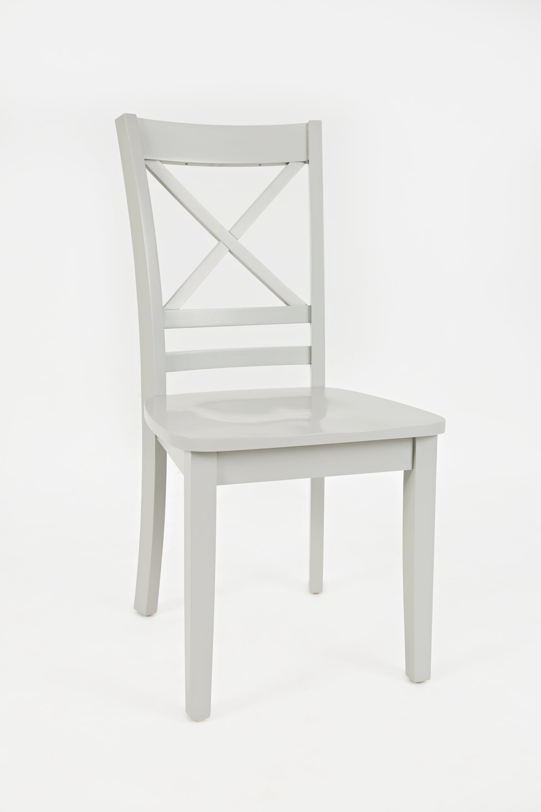 Simplicity Dove X Back Chair (Set of 2) - Ornate Home
