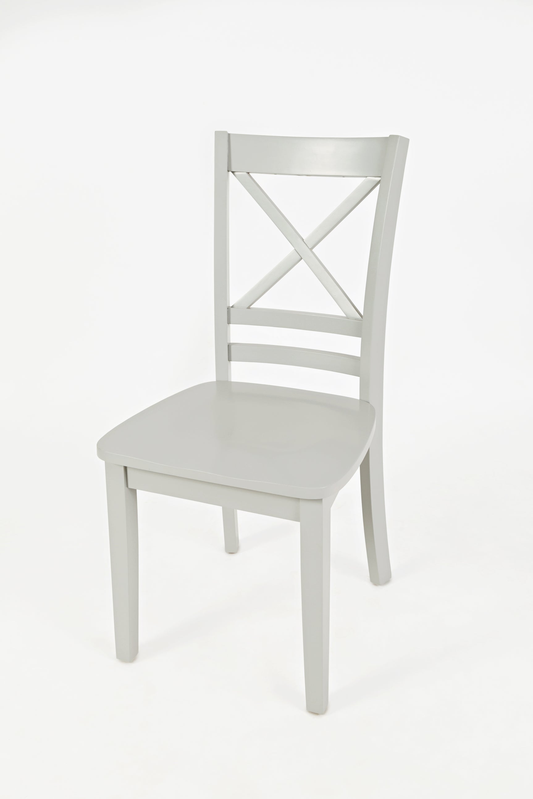 Simplicity Dove X Back Chair (Set of 2) - Ornate Home