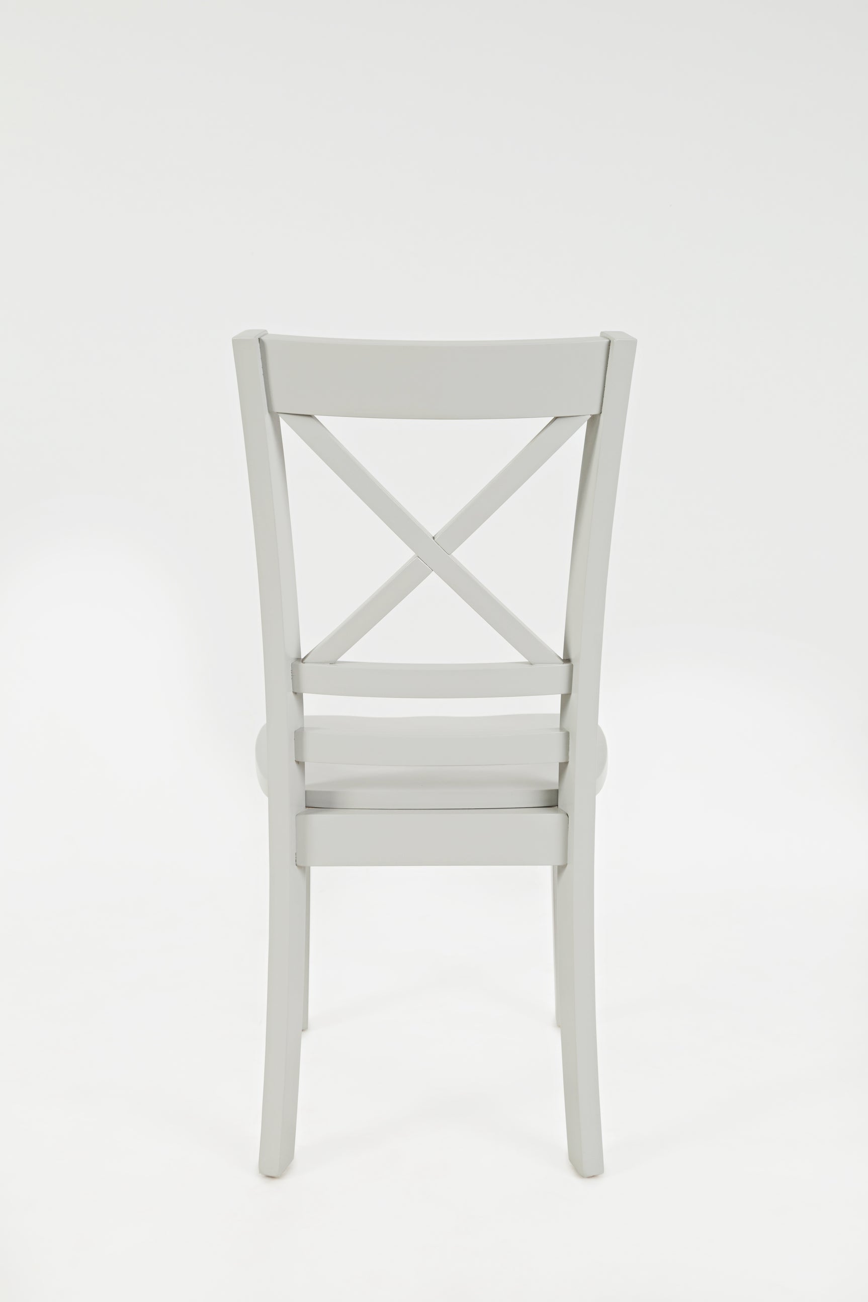 Simplicity Dove X Back Chair (Set of 2) - Ornate Home