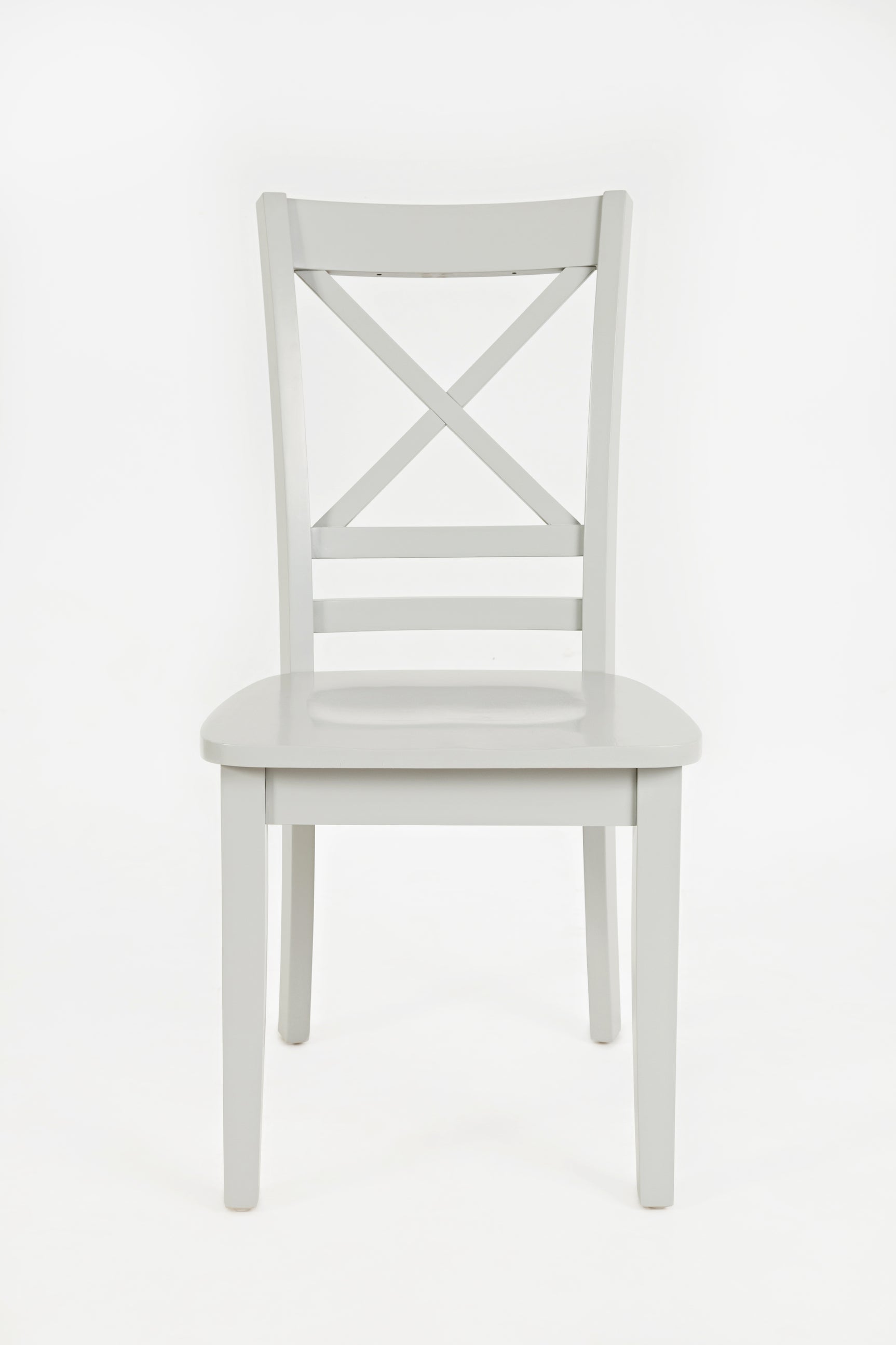 Simplicity Dove X Back Chair (Set of 2) - Ornate Home