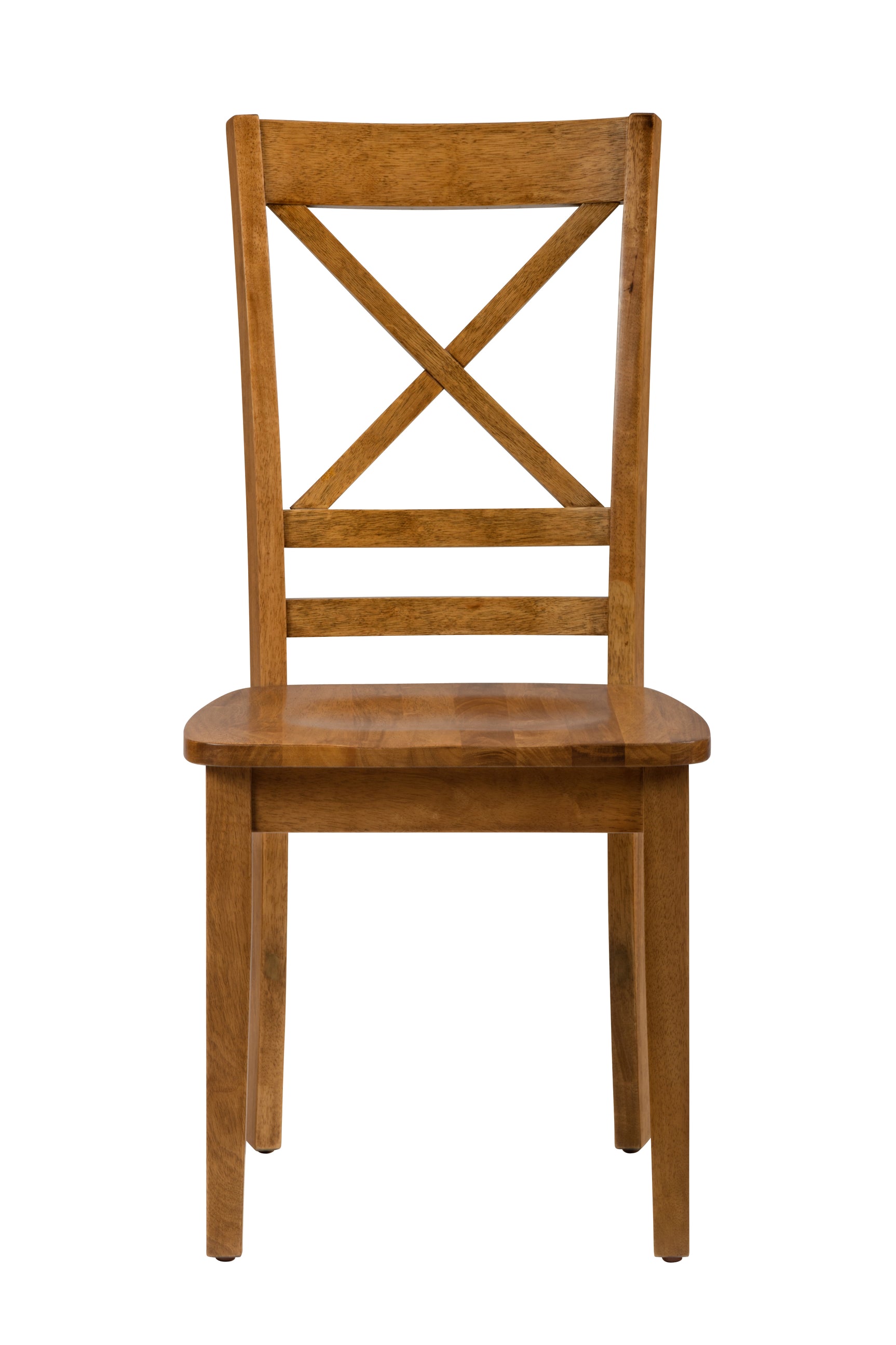 Simplicity Honey X Back Chair (Set of 2) - Ornate Home
