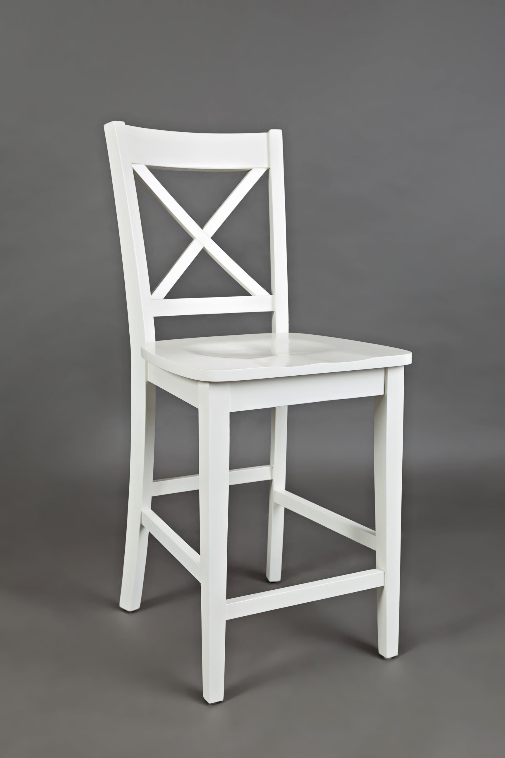 Simplicity Paperwhite X Back Stool (Set of 2) - Ornate Home