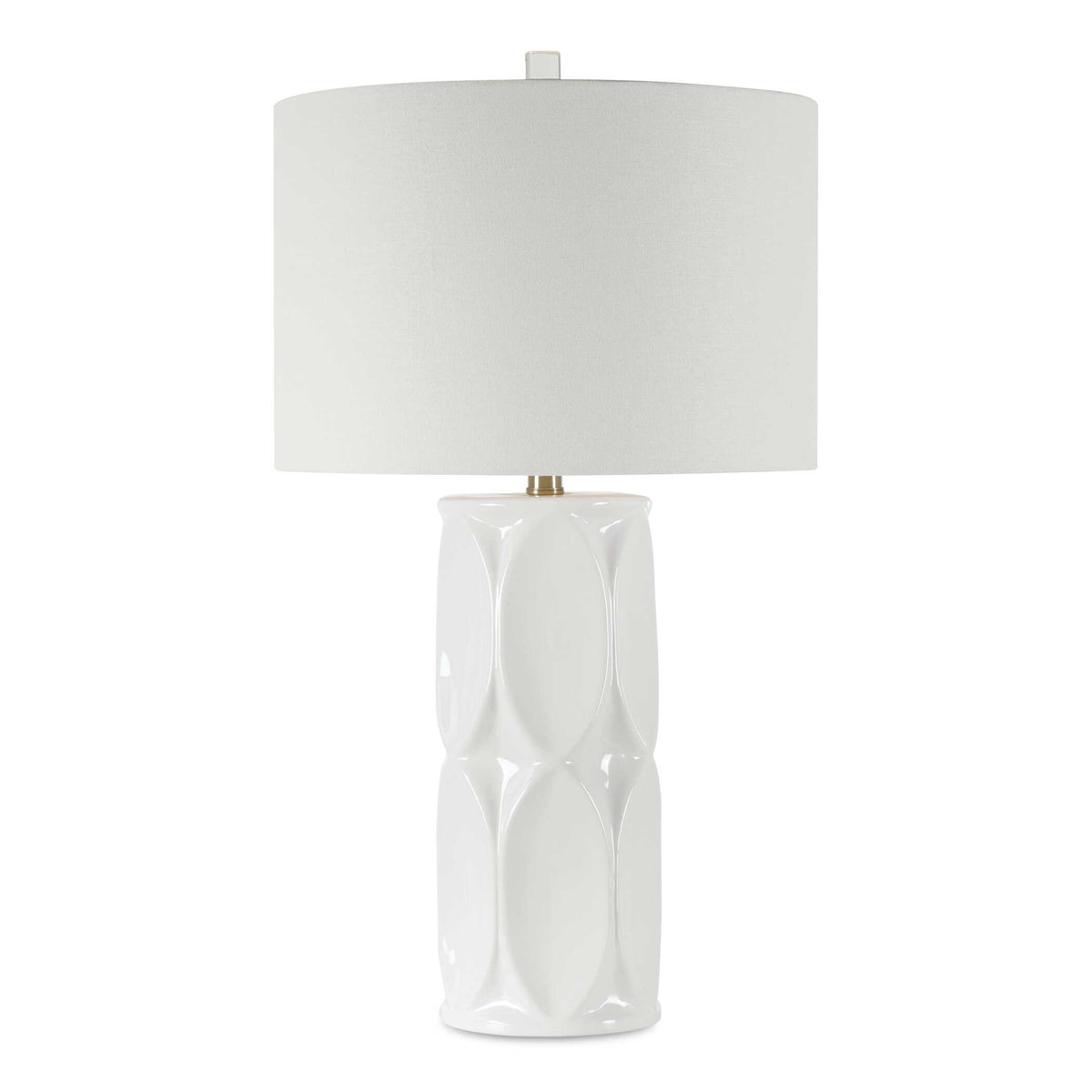 Sinclair White Table Lamp - Ornate Home