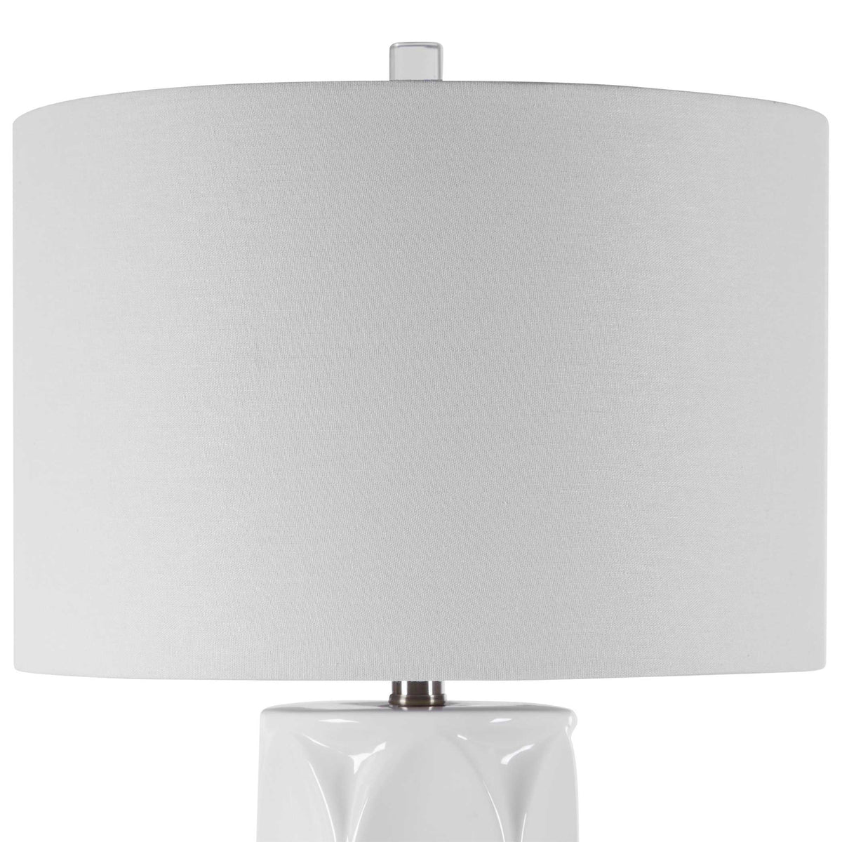 Sinclair White Table Lamp - Ornate Home
