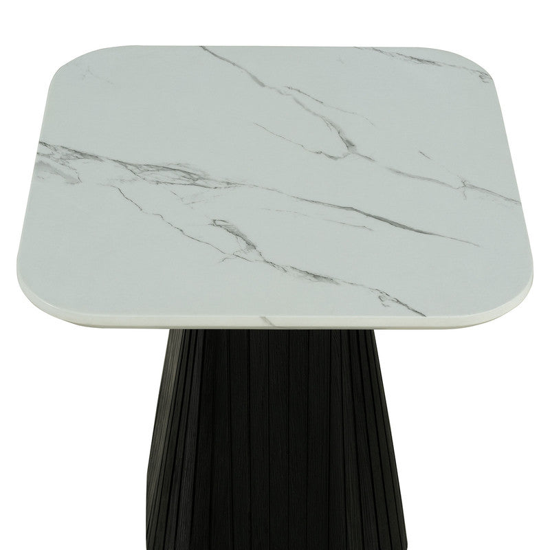 Sindal Black End Table - Ornate Home