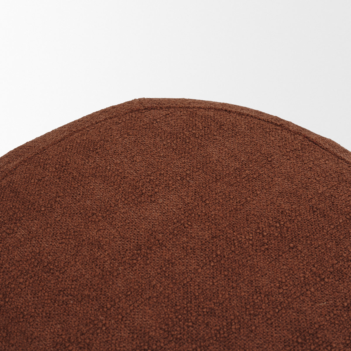 Siren Burgundy/Brown Fabric Ash Wood Oblong Bench - Ornate Home