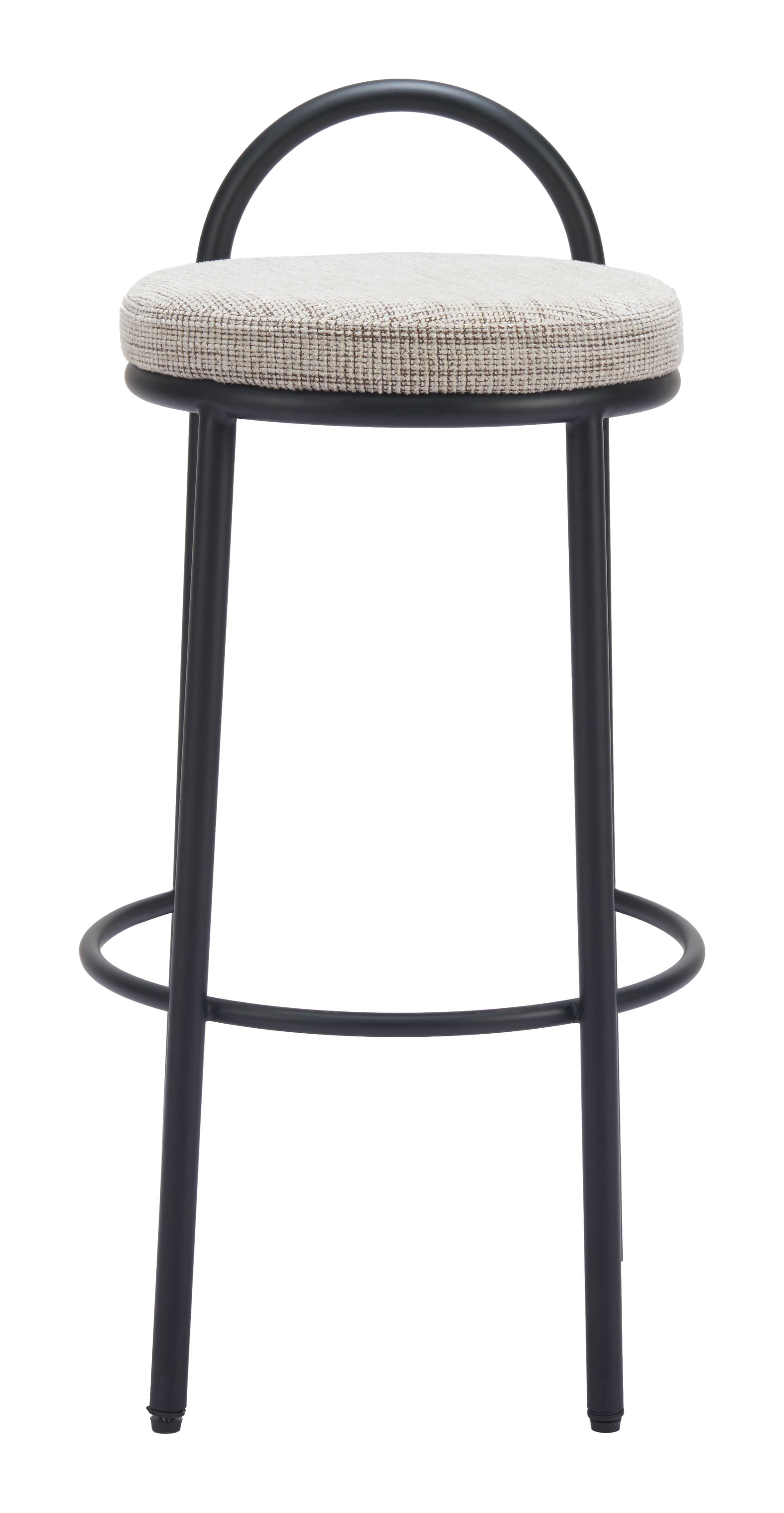 Sisal Beige Tweed Barstool (Set of 2) - Ornate Home