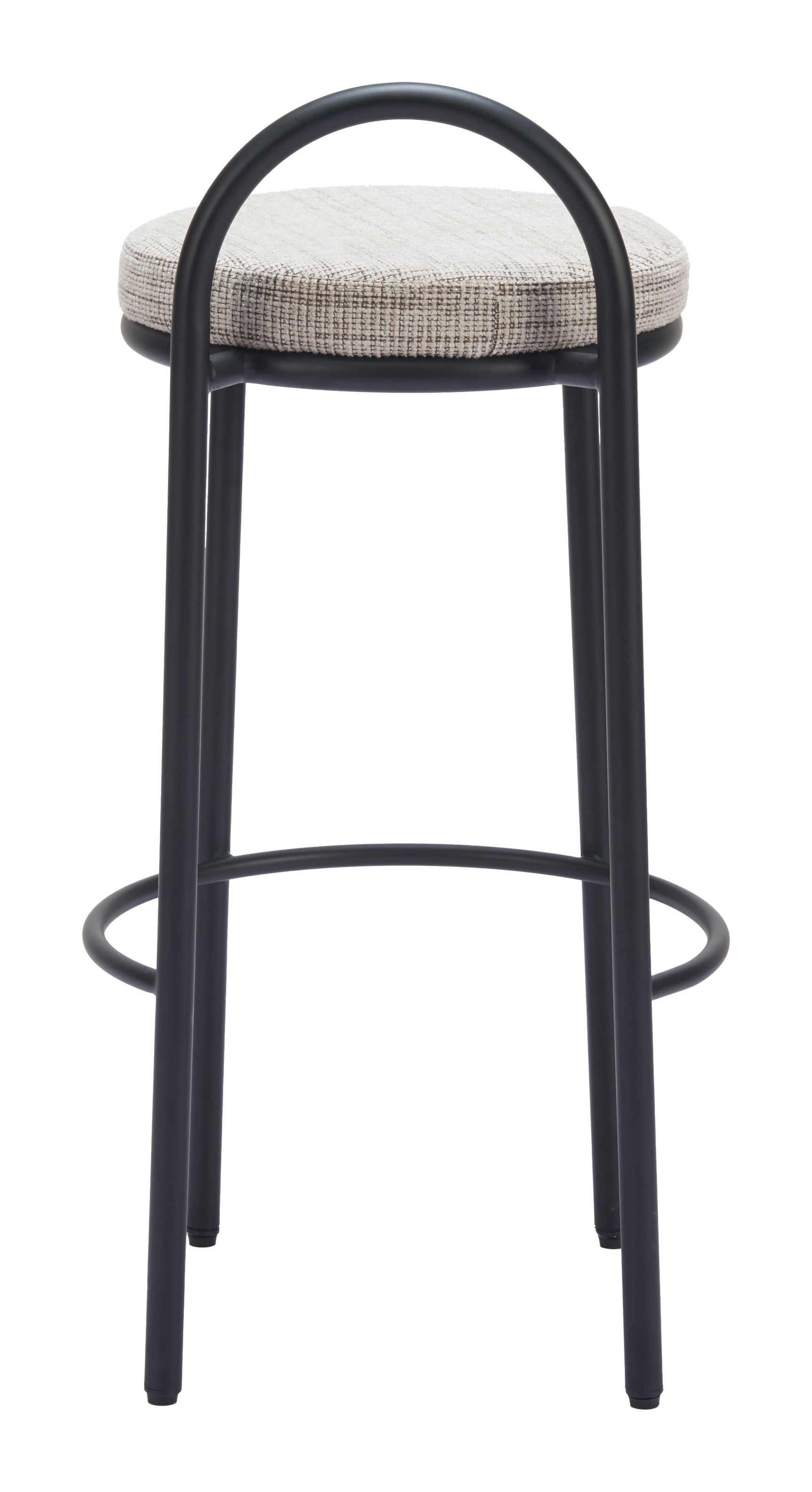 Sisal Beige Tweed Barstool (Set of 2) - Ornate Home