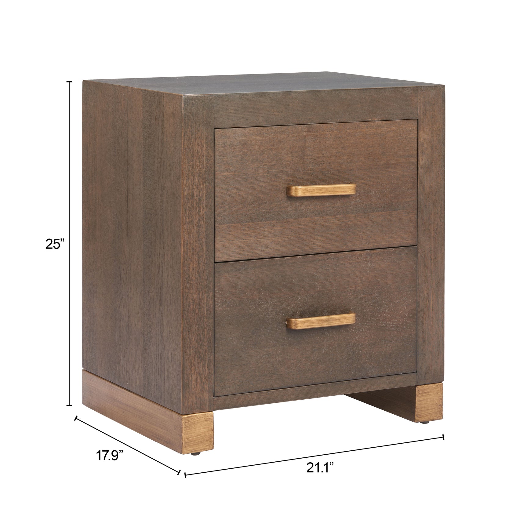 Sivar Espresso Side Table