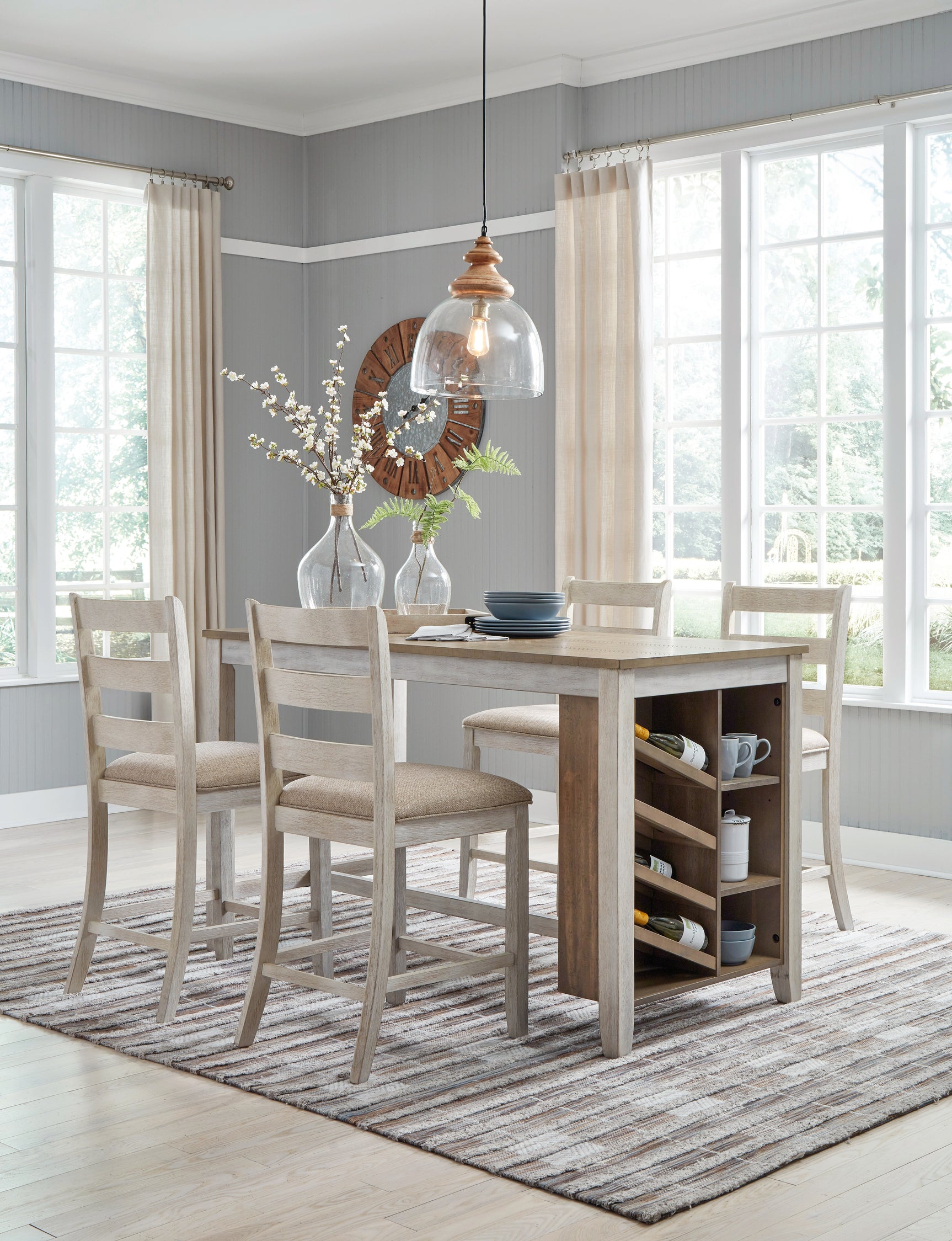 Skempton Dining Set - Ornate Home