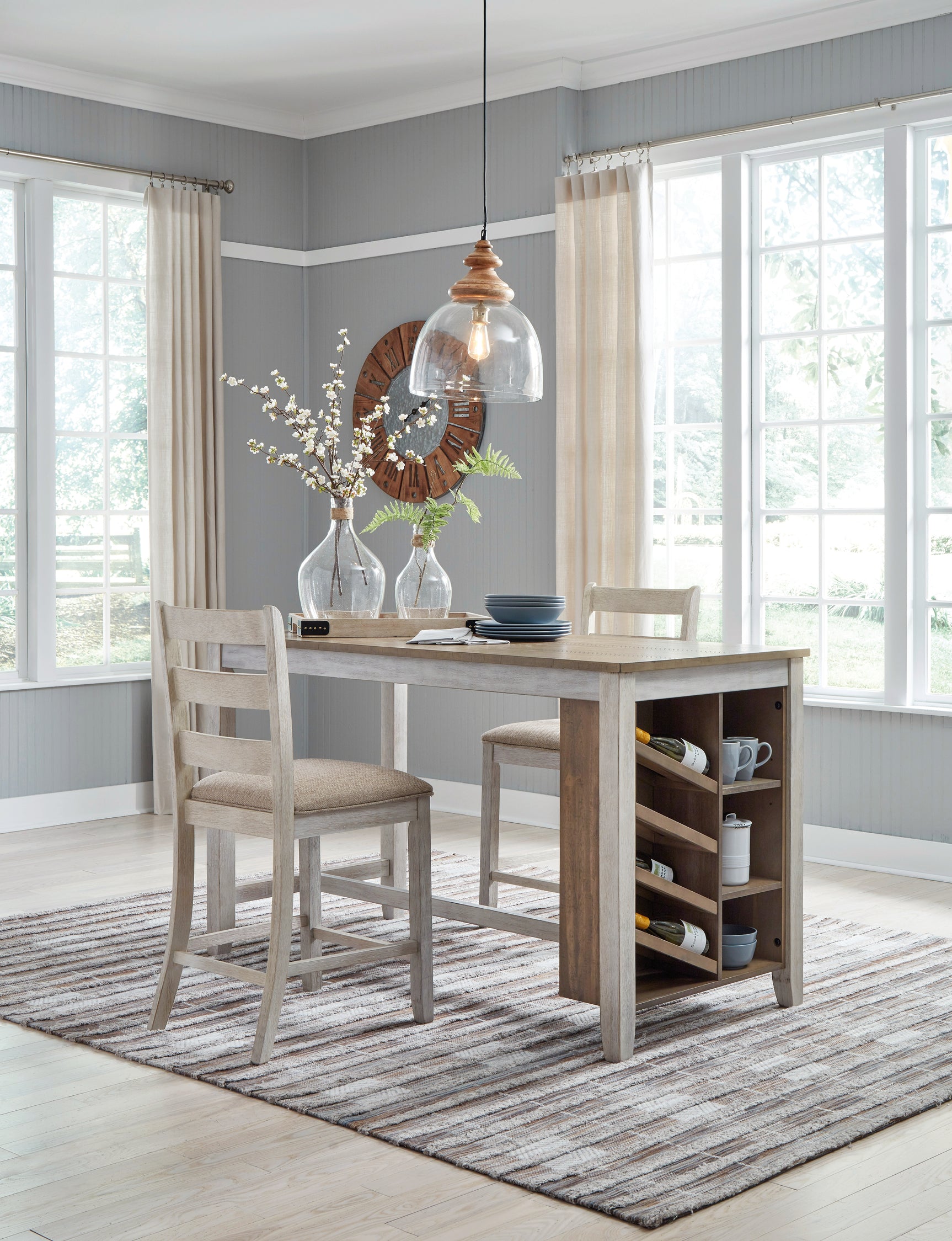 Skempton Dining Set - Ornate Home