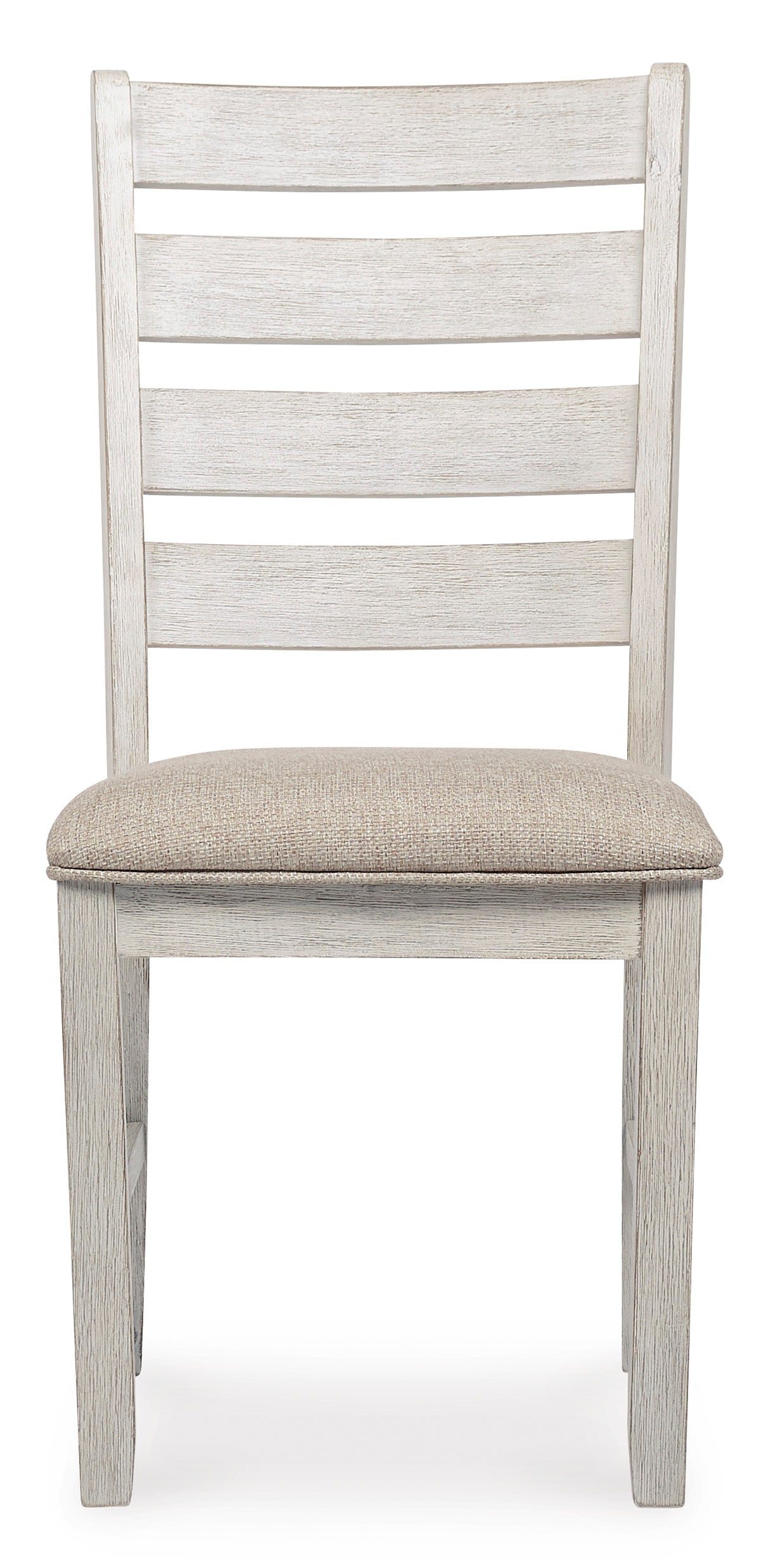 Skempton White/Light Brown Upholstered Barstool (Set of 2) - Ornate Home
