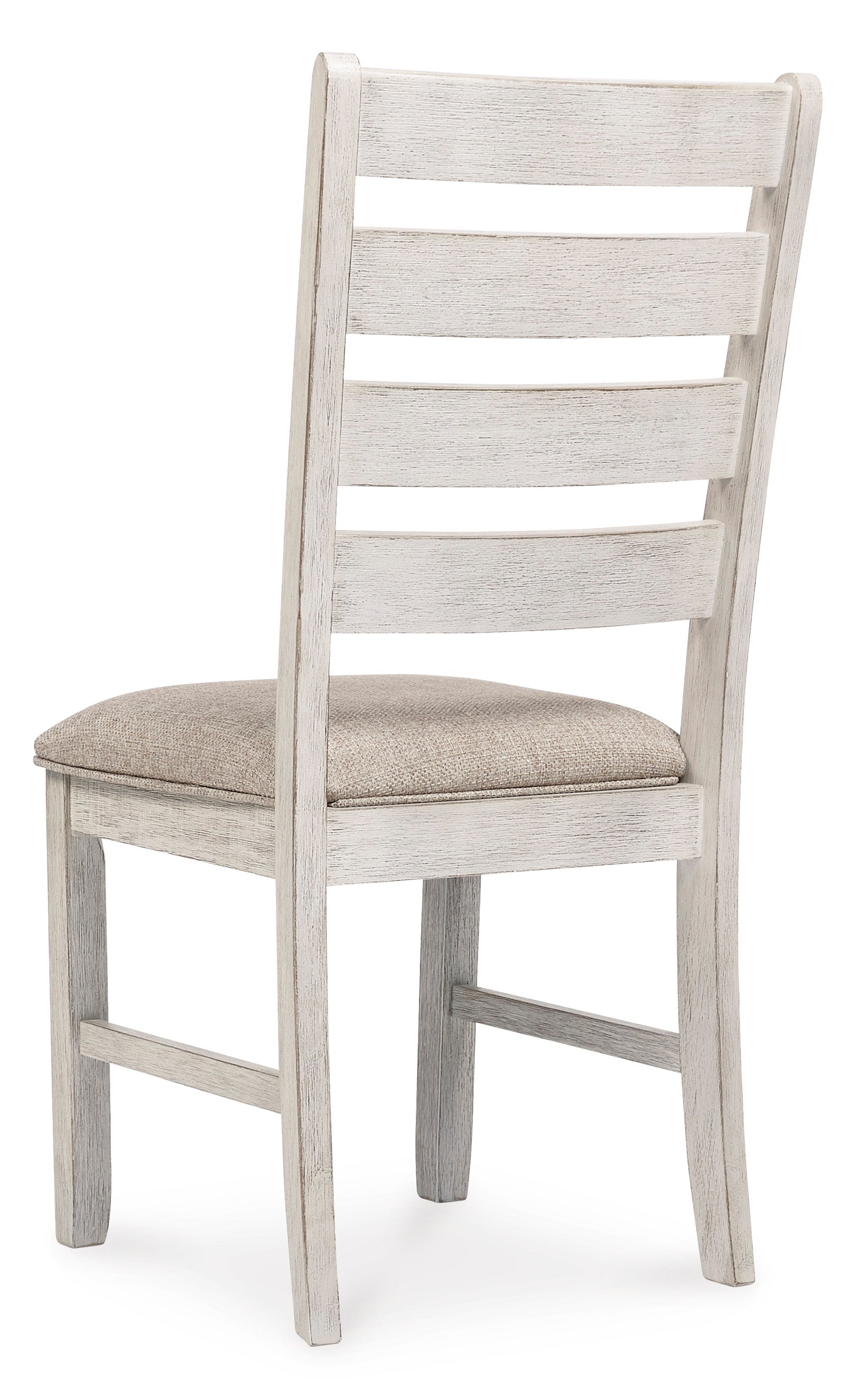 Skempton White/Light Brown Upholstered Barstool (Set of 2) - Ornate Home
