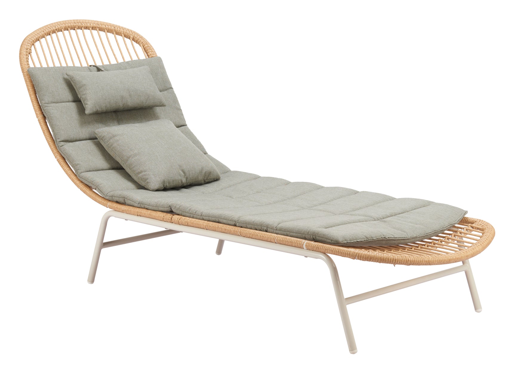 Skim Multicolor Chaise Lounge - Ornate Home