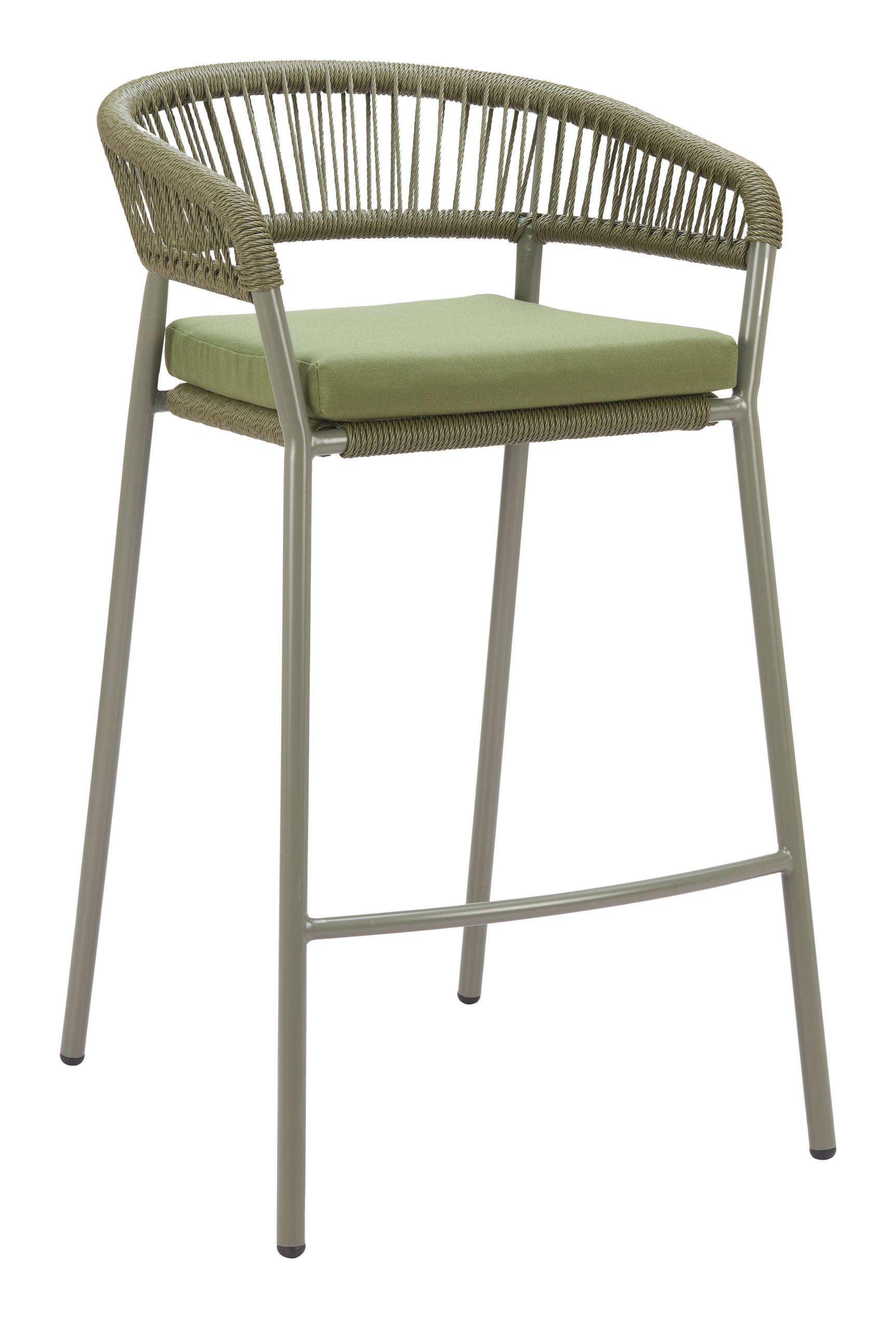 Skye Green Barstool (Set of 2) - Ornate Home