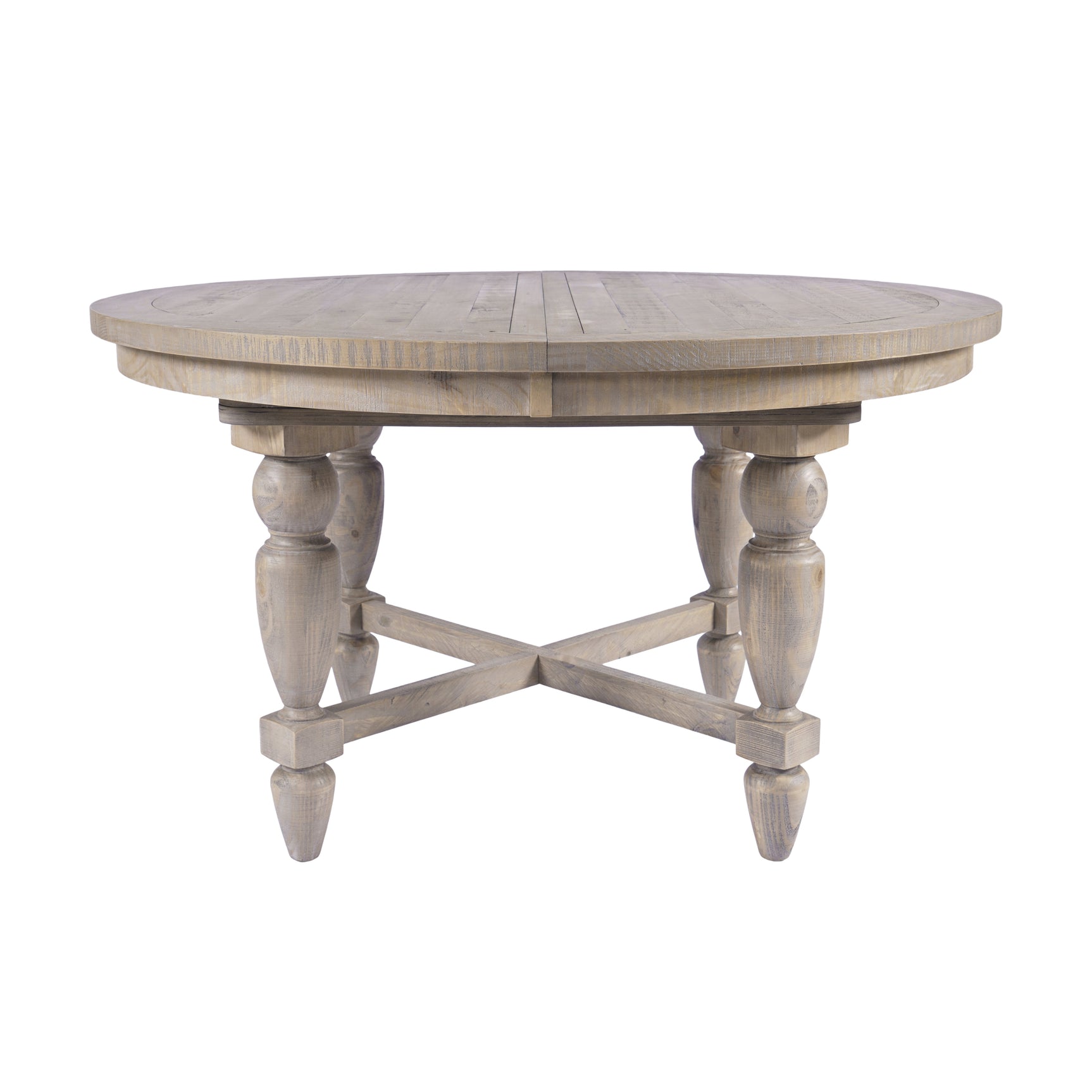Slater Works Natural 54 - 72 Round to Oval Dining Table - Ornate Home
