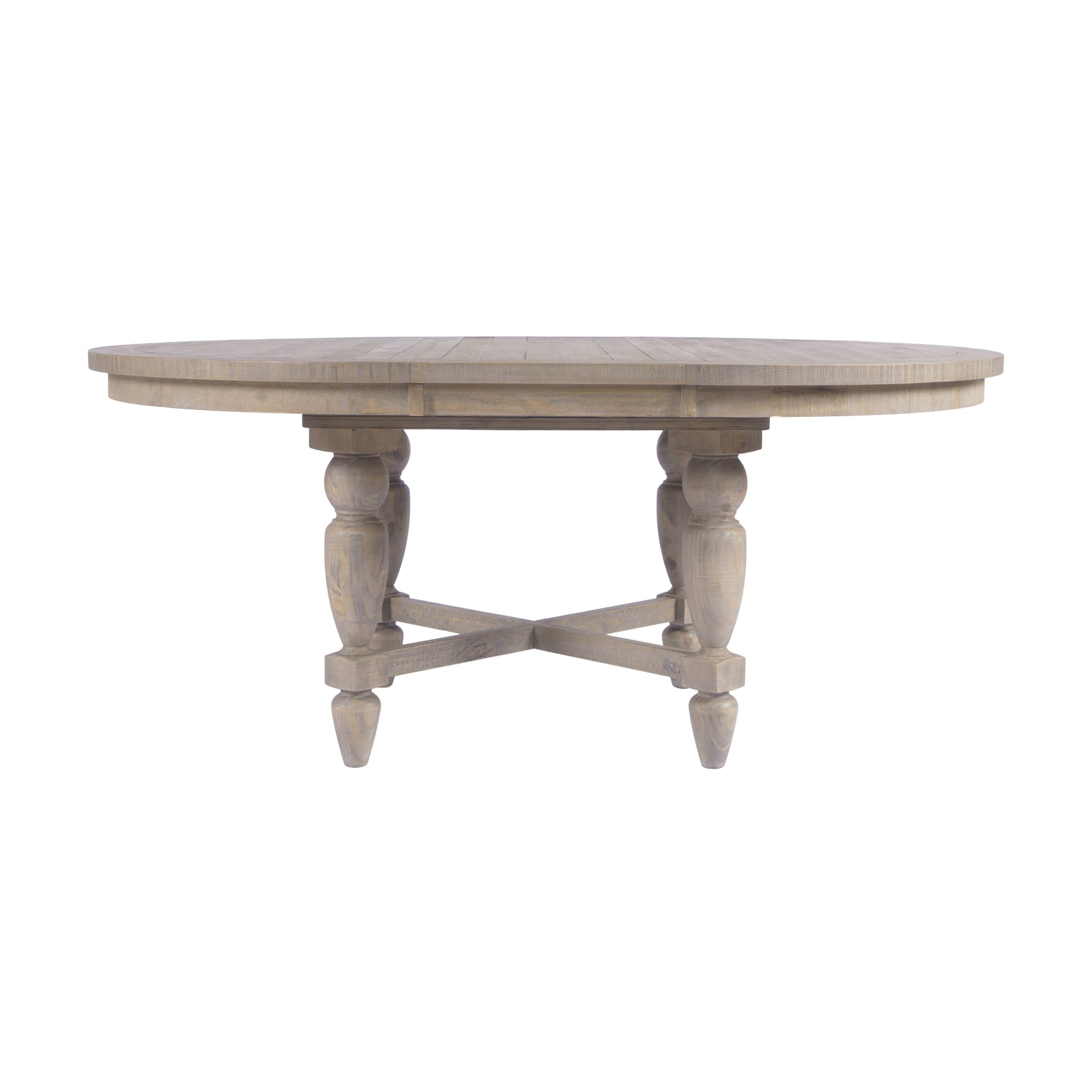 Slater Works Natural 54 - 72 Round to Oval Dining Table - Ornate Home
