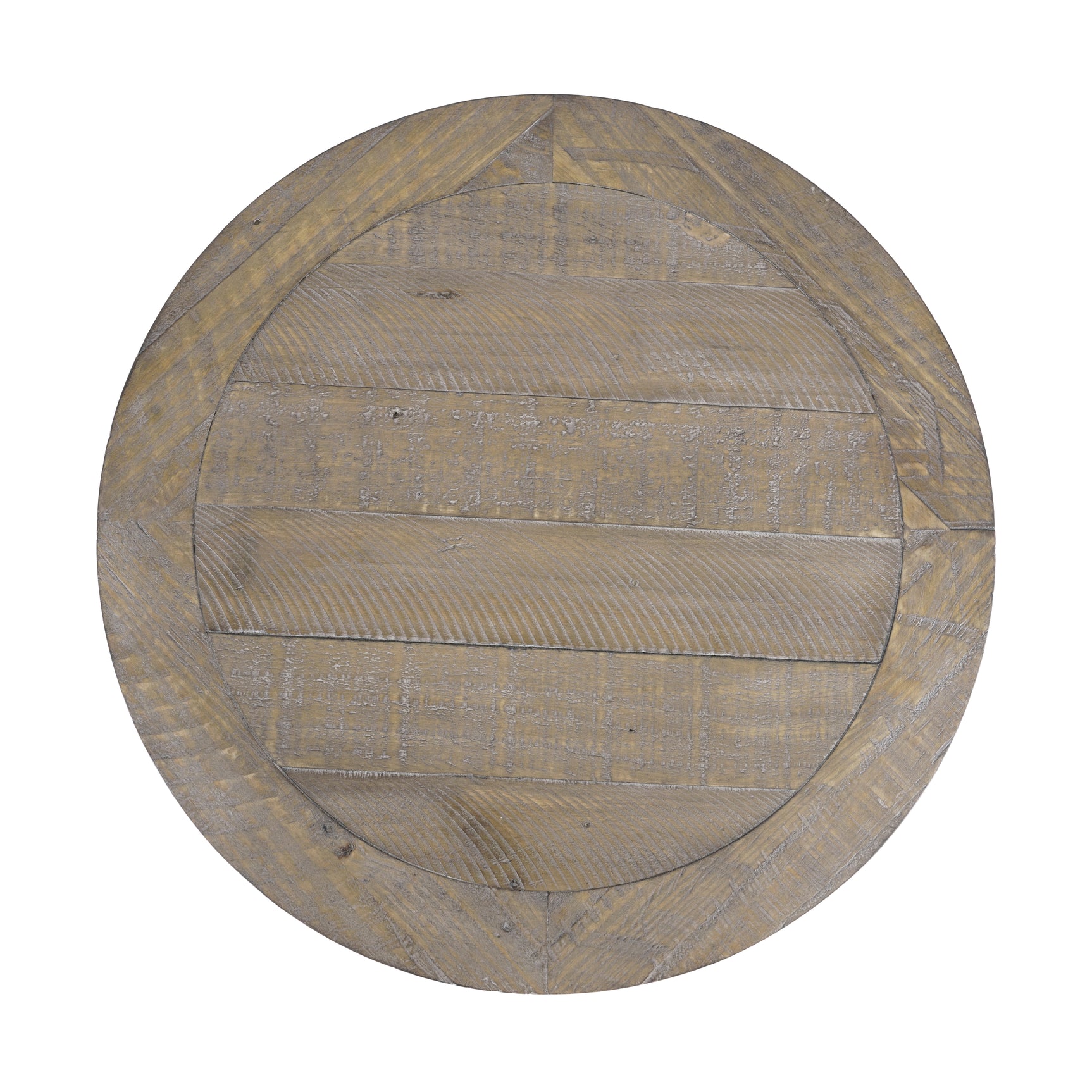 Slater Works Natural Round End Table - Ornate Home