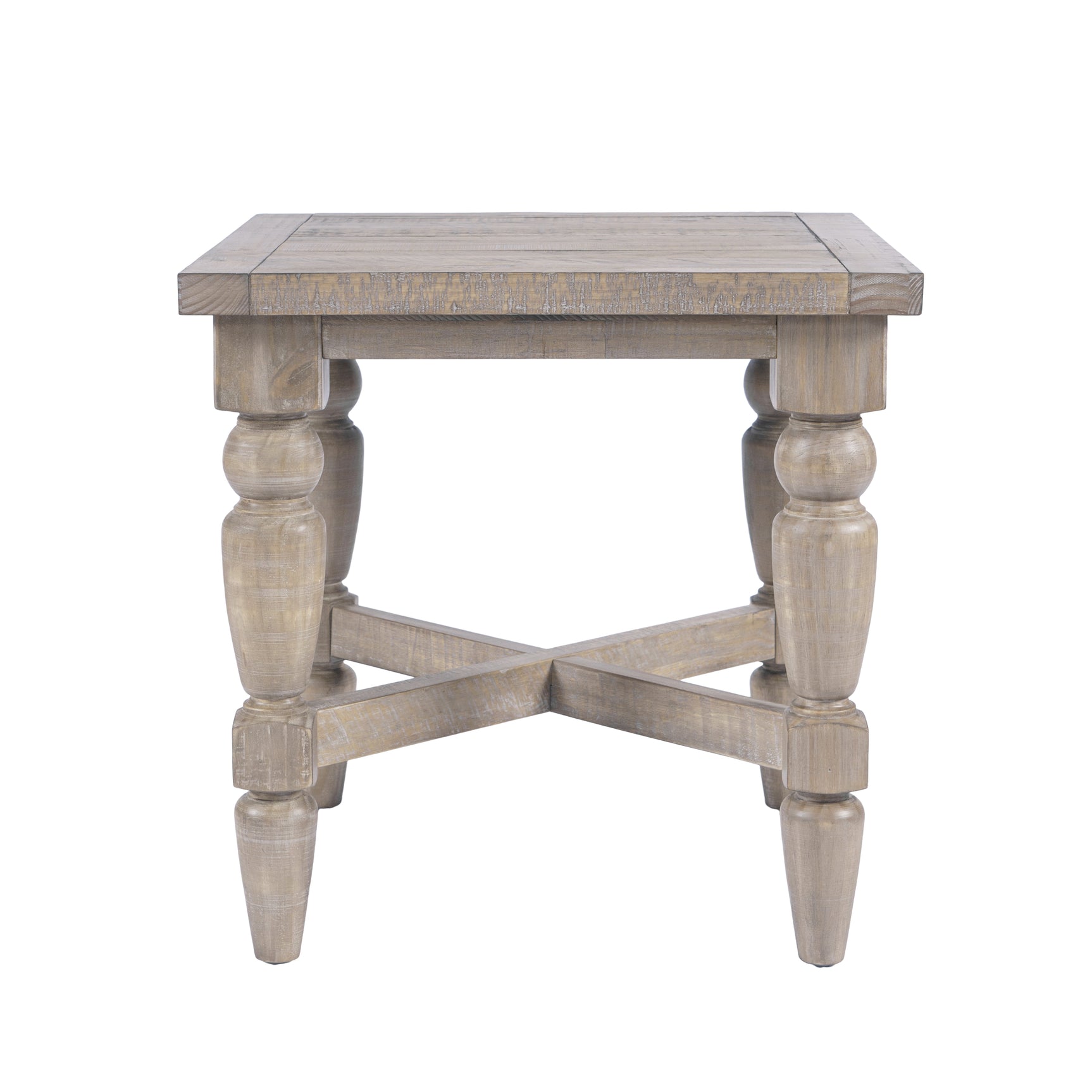 Slater Works Natural Square End Table - Ornate Home