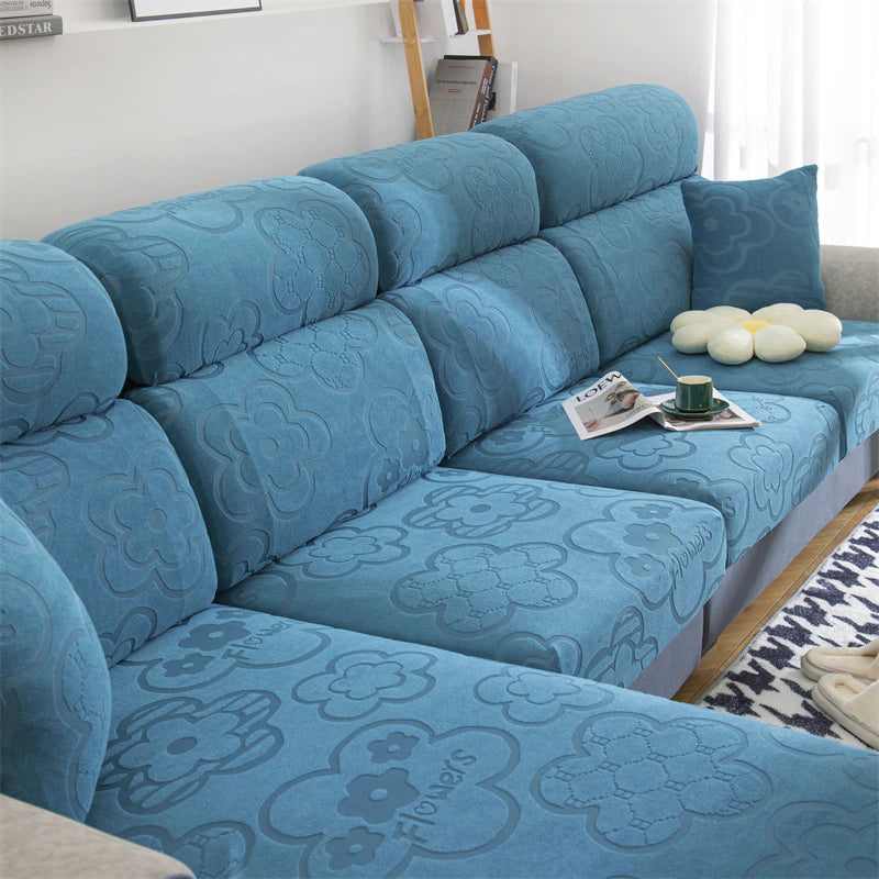 Slipcover KAS Sofa Cover Sunflower Seat Covers Elastic Dustproof Couch Cushion Cover - Ornate Home