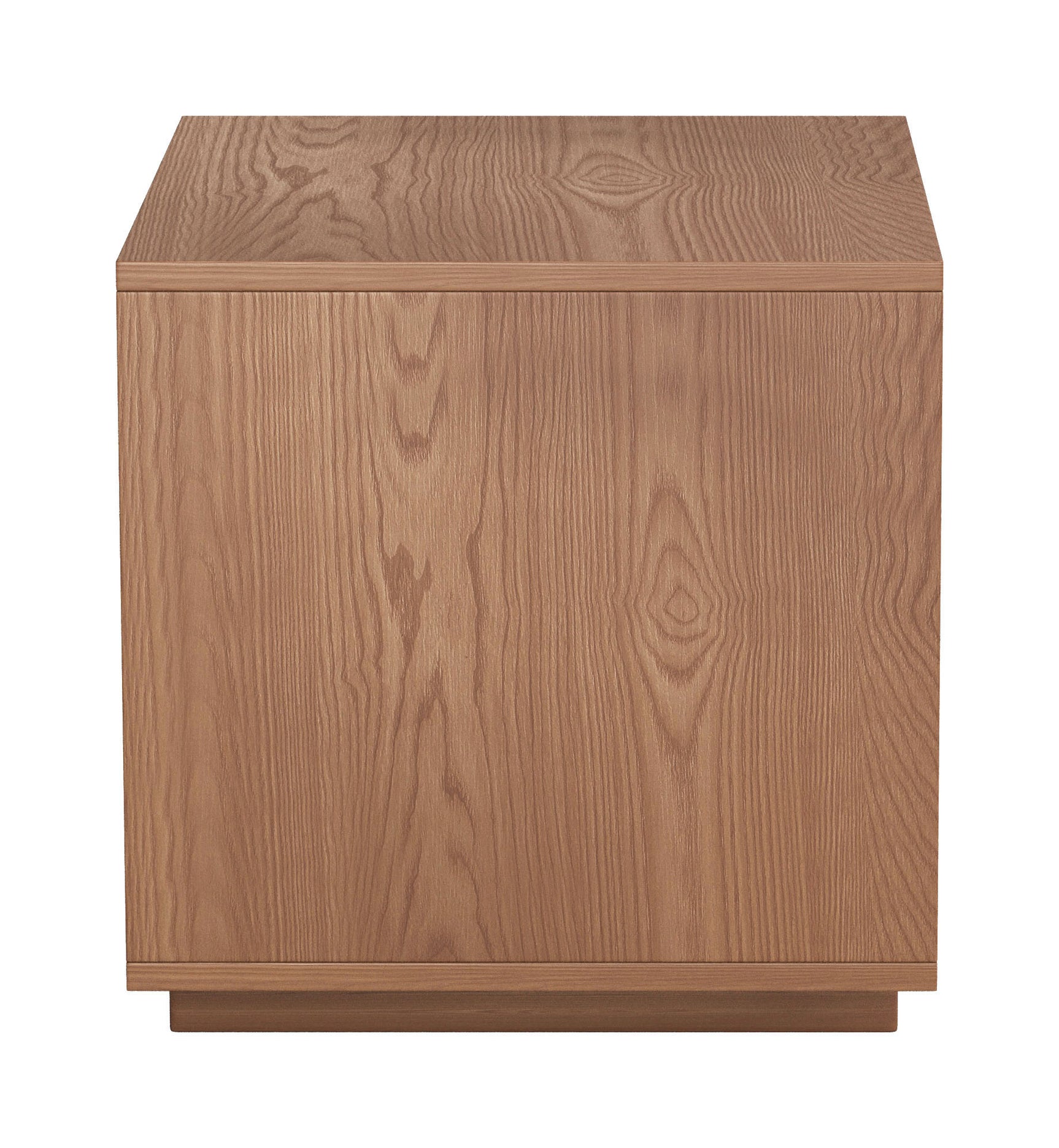 Slit Walnut Nightstand - Ornate Home