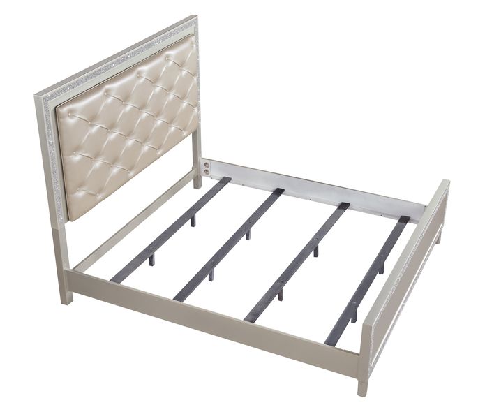 Sliverfluff Queen Bed - Ornate Home