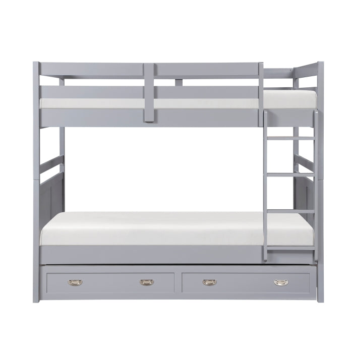 Sloane Gray Full Bunk Bed - Ornate Home