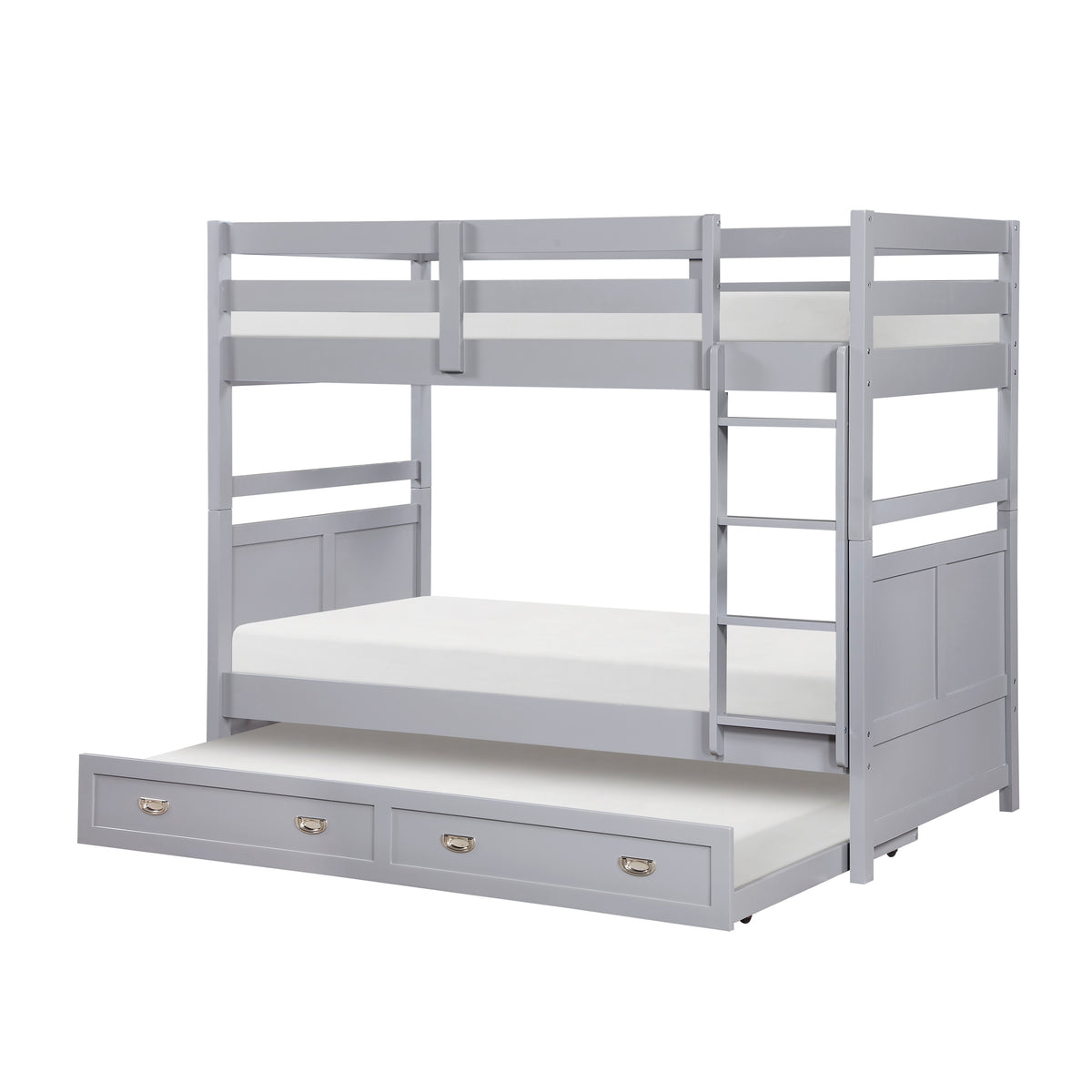 Sloane Gray Twin Bunk Bed - Ornate Home