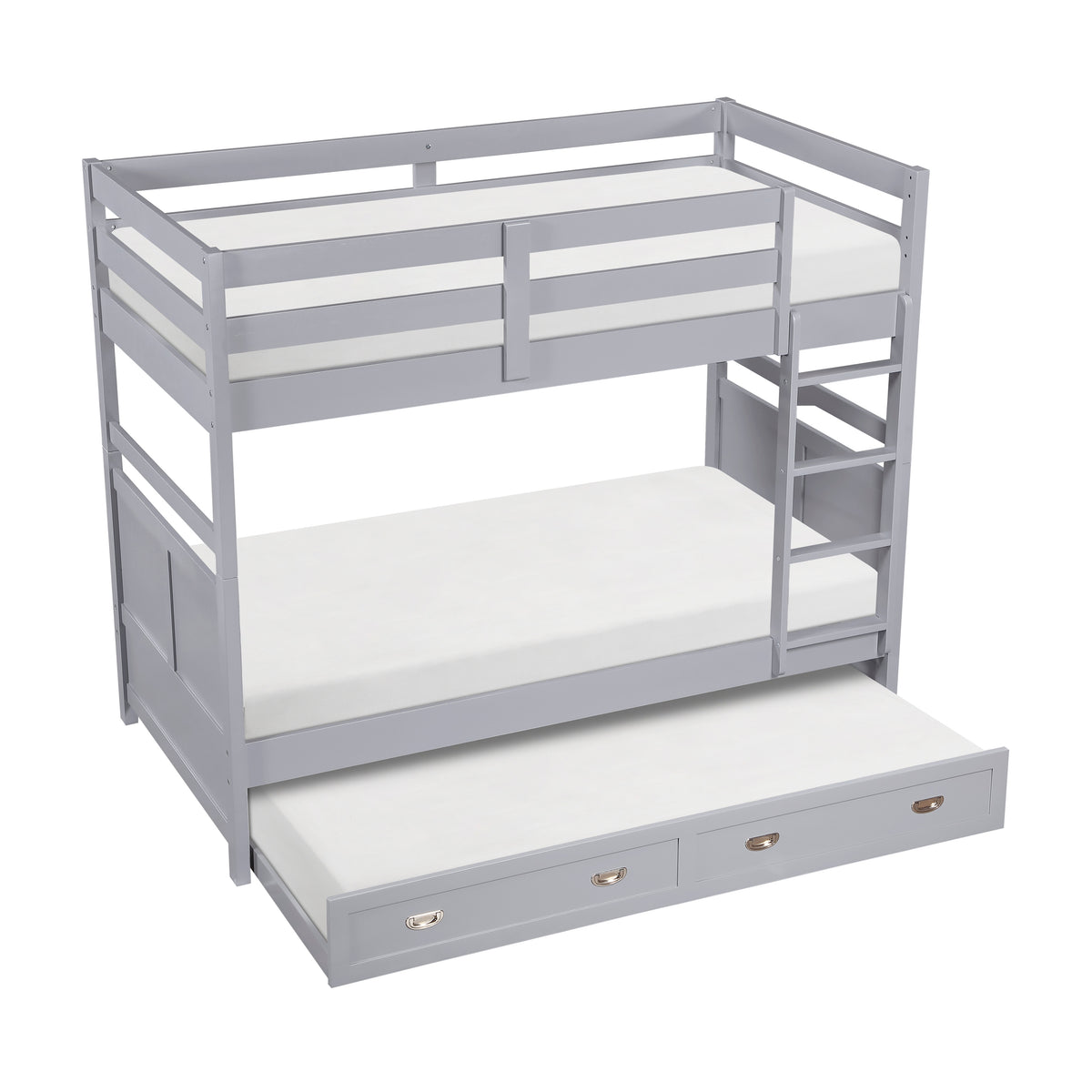 Sloane Gray Twin Bunk Bed - Ornate Home