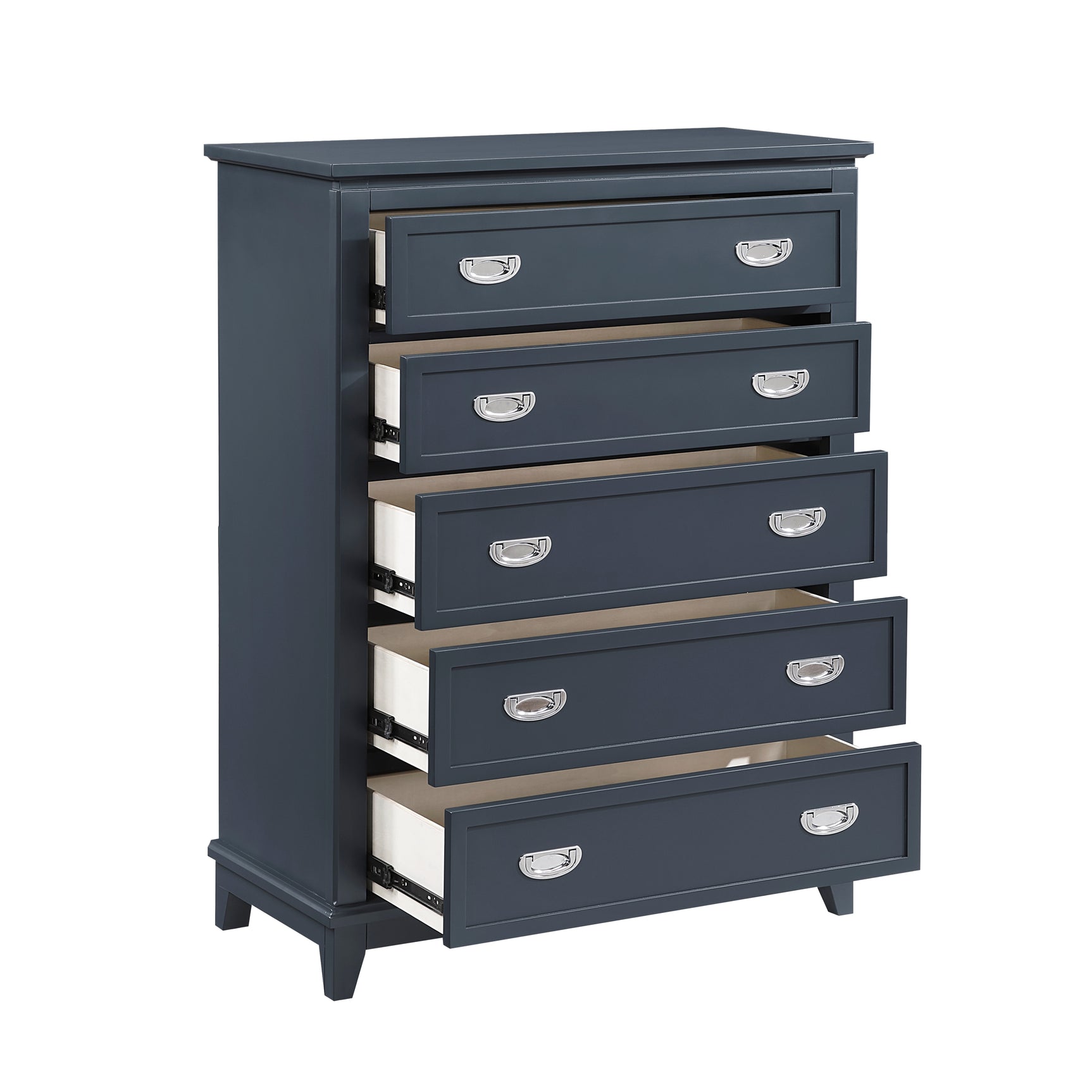 Sloane Navy Blue Chest - Ornate Home