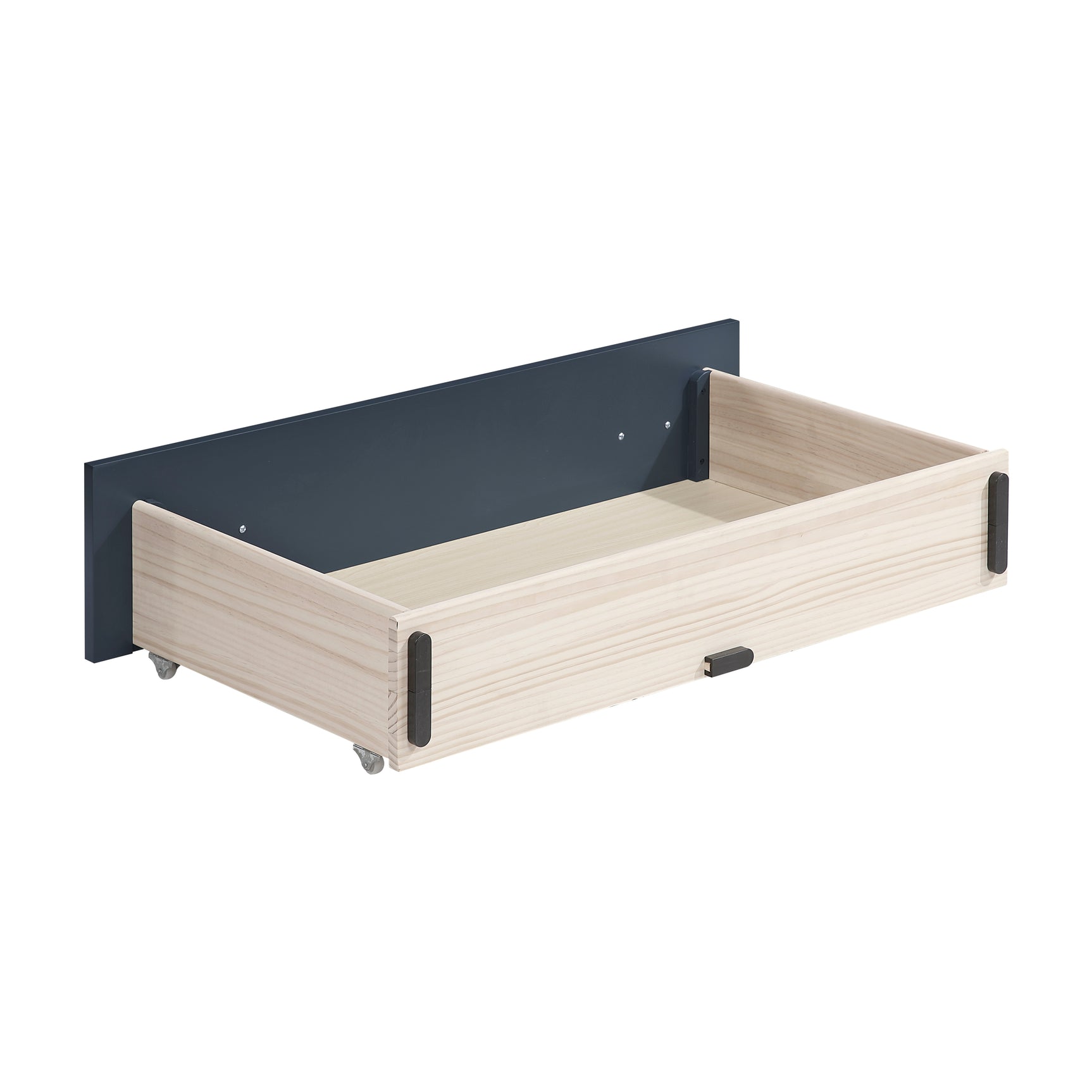 Sloane Navy Blue Storage Box (Set of 2) - Ornate Home