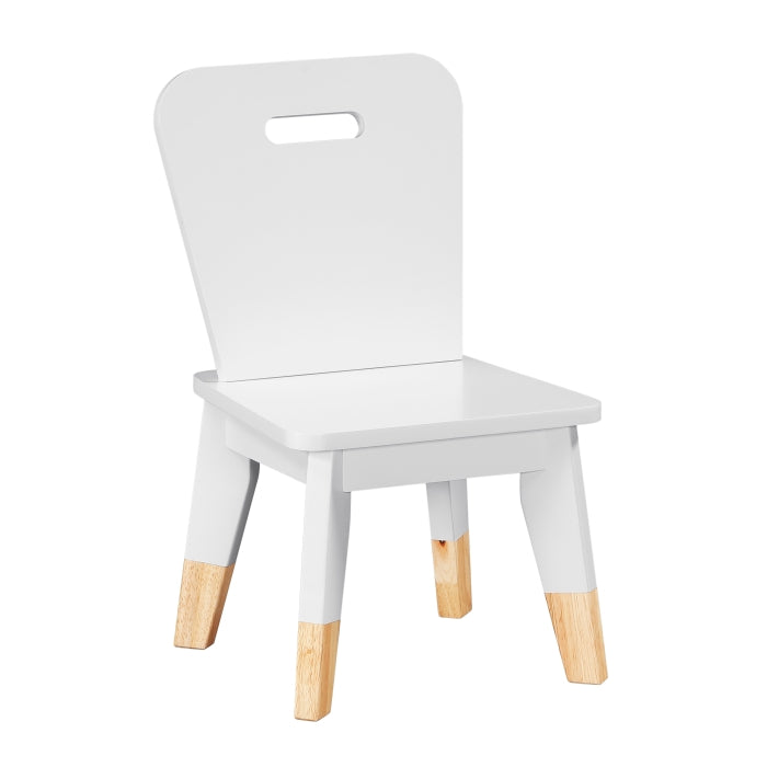 Sloane White 5-Piece Pack Children Table And Chairs Set - Ornate Home