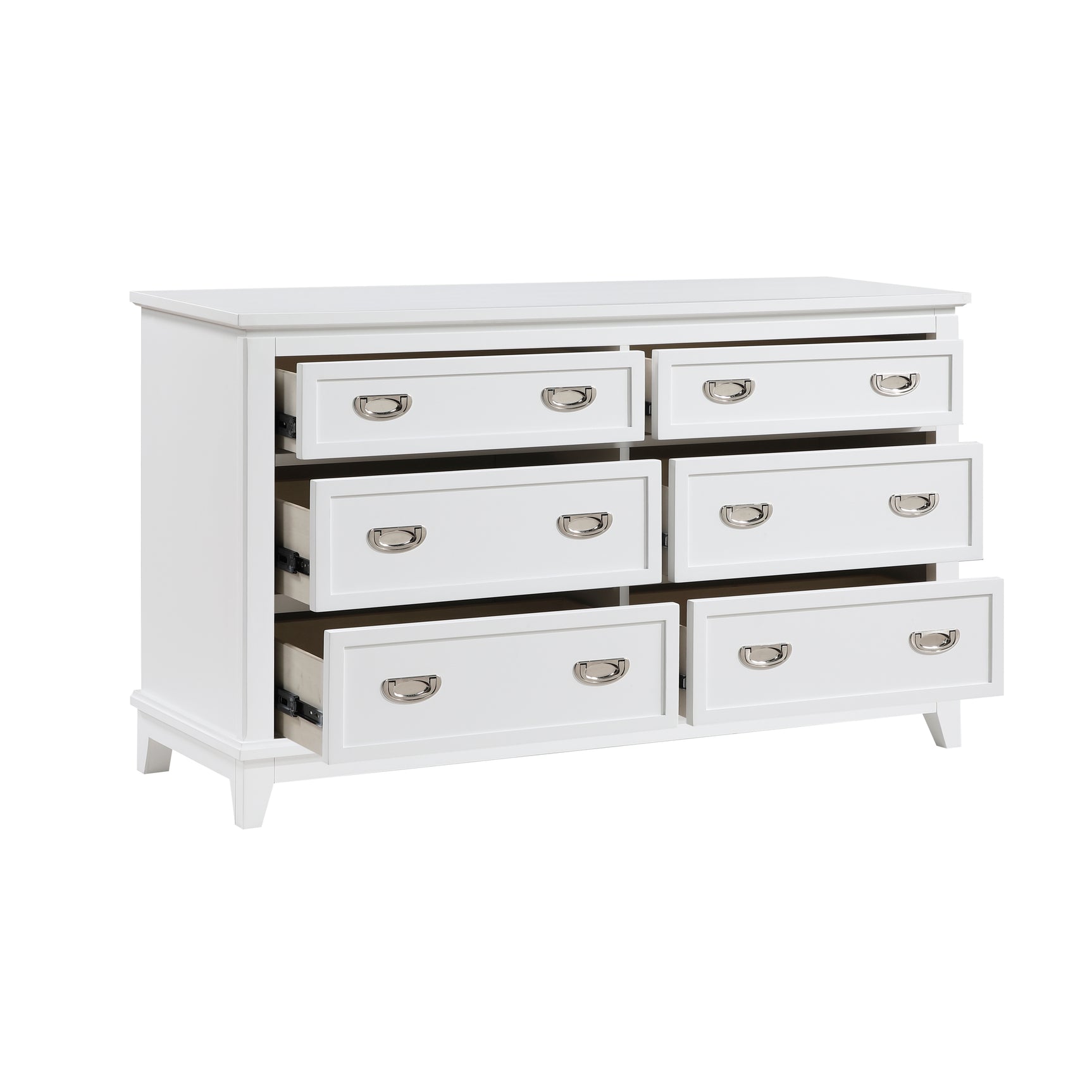 Sloane White Dresser - Ornate Home