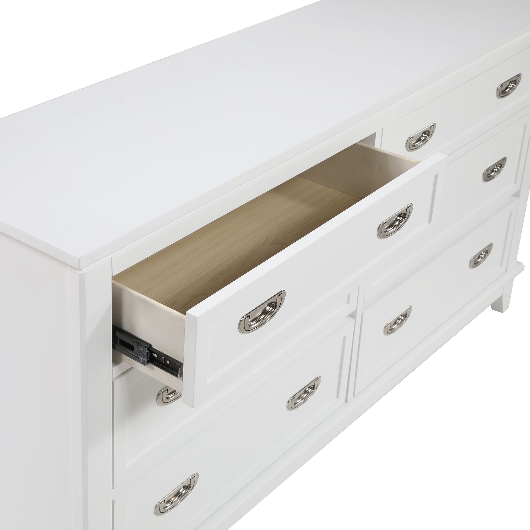 Sloane White Dresser - Ornate Home