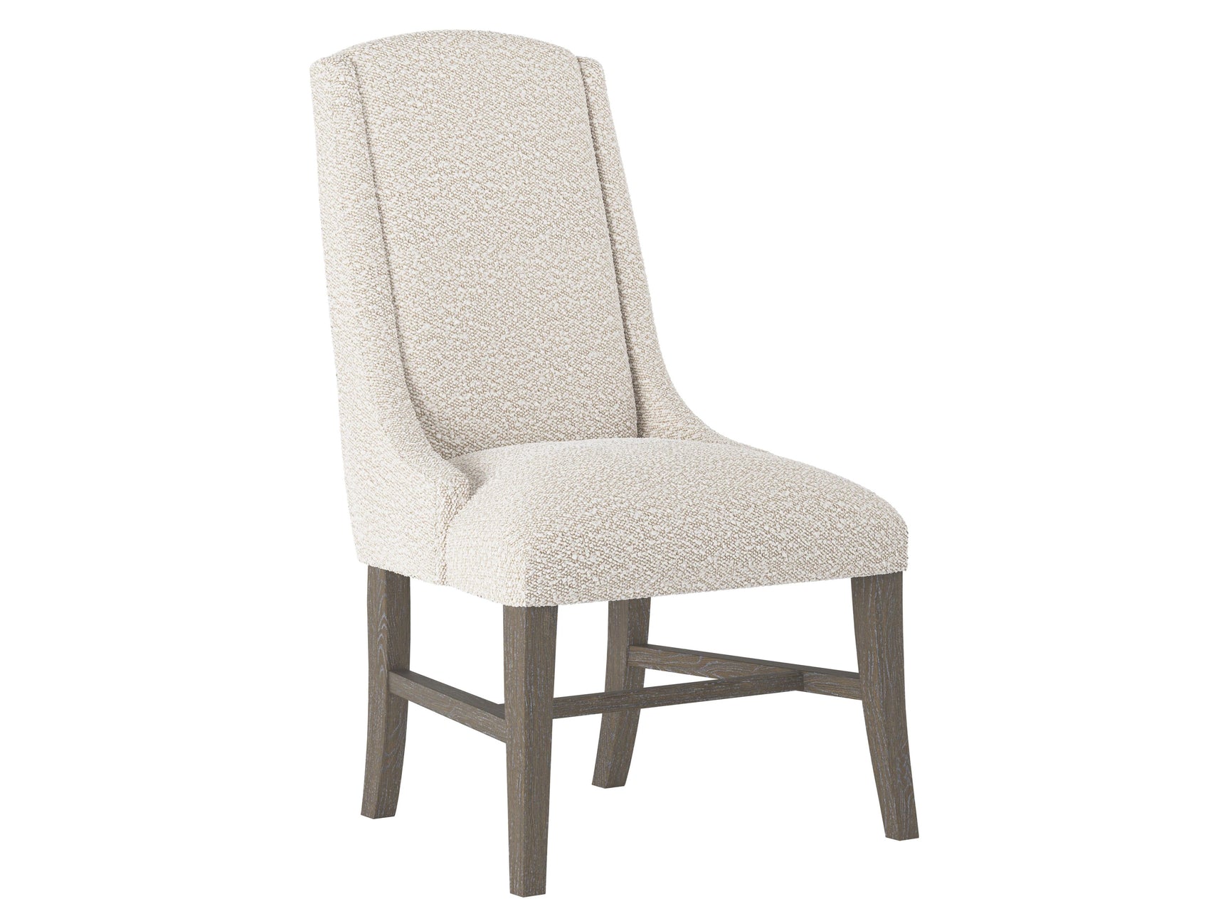Slope Portobello/Off-White Fabric Side Chair - Ornate Home