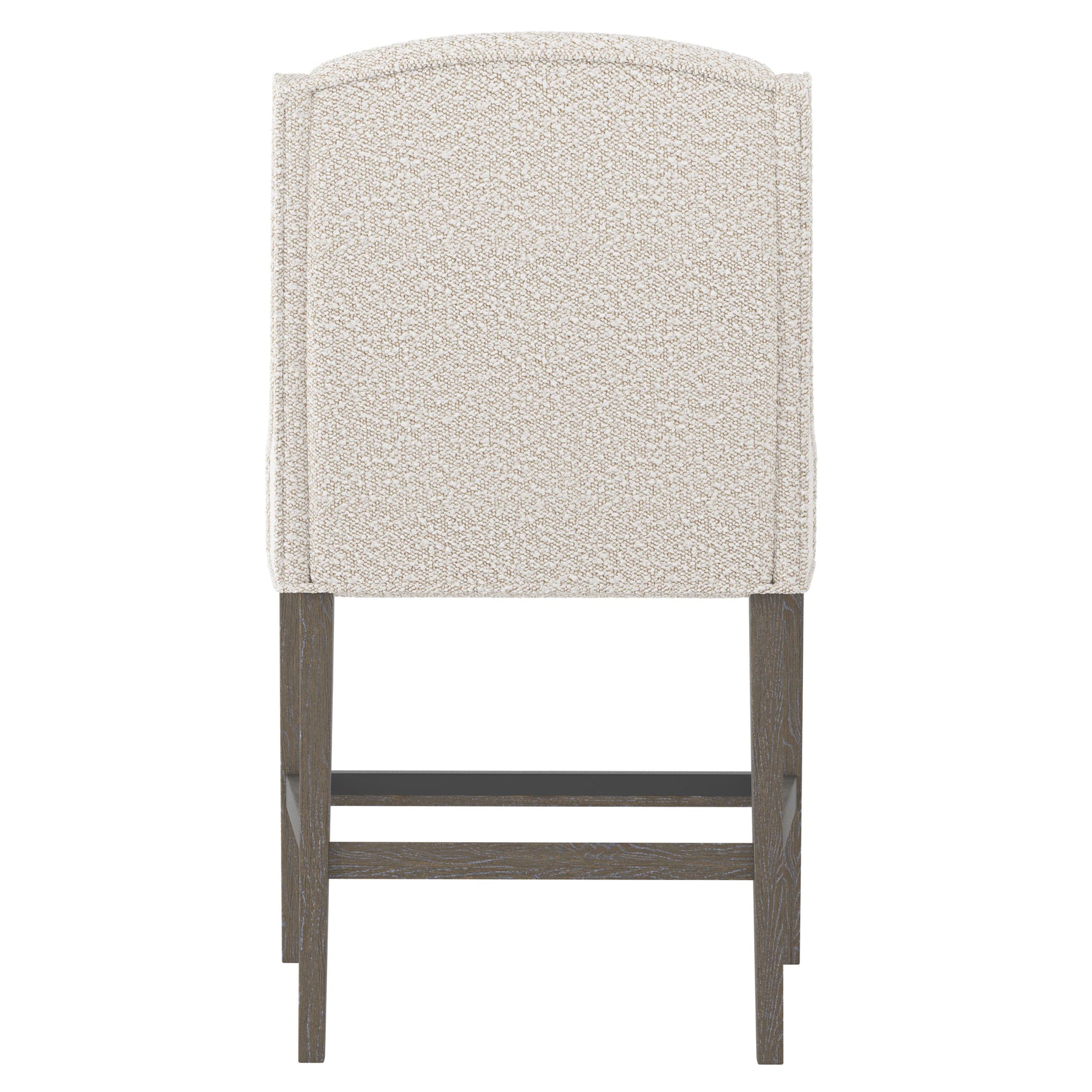 Slope Portobello/White/Cream Fabric Counter Stool - Ornate Home